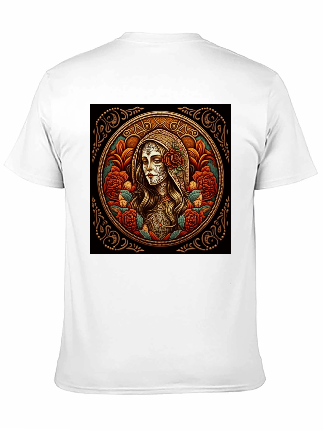 Black Day of the Dead T-Shirt view 11