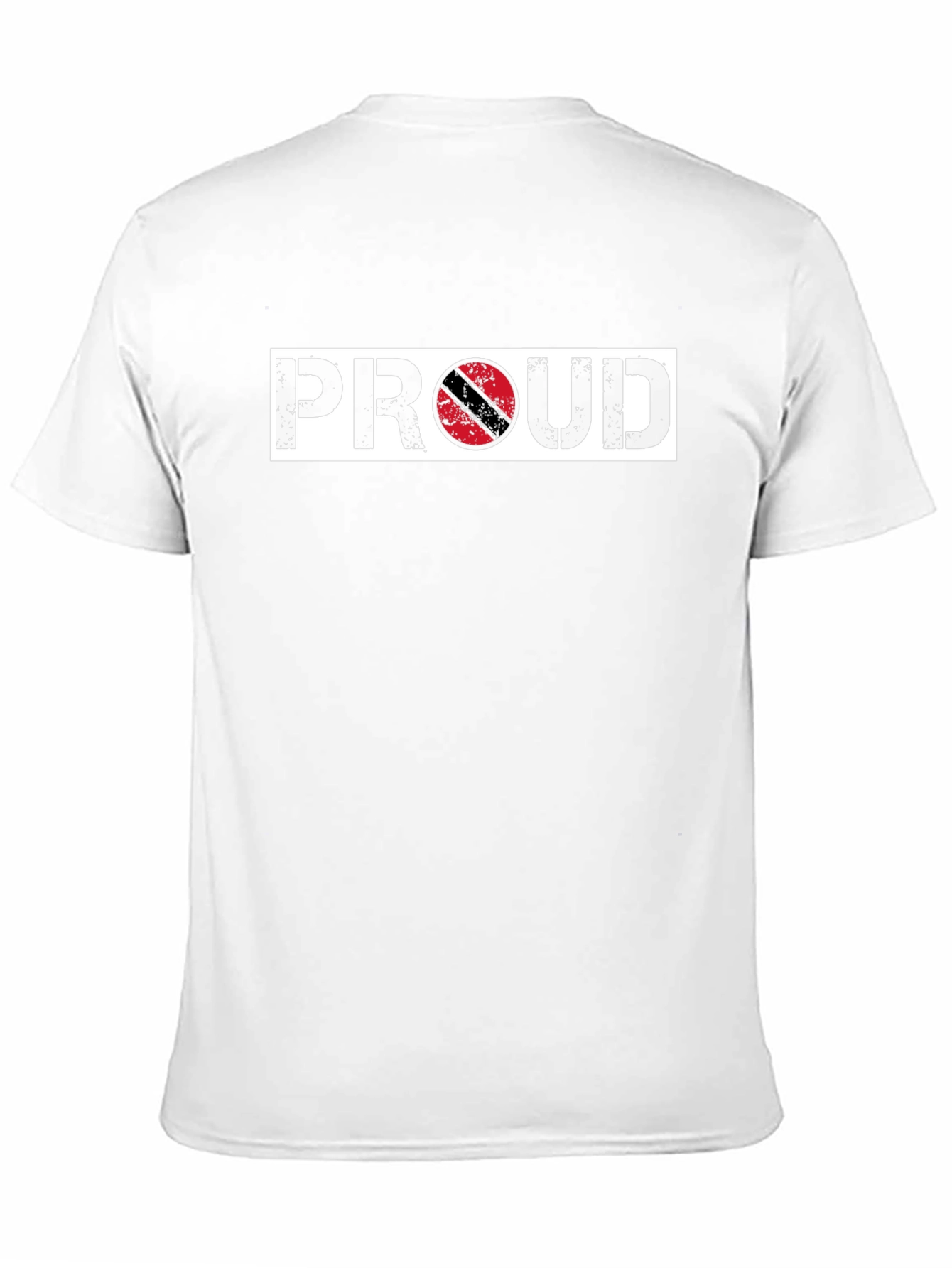 Black Proud Trinidad & Tobago Flag T-Shirt view 11