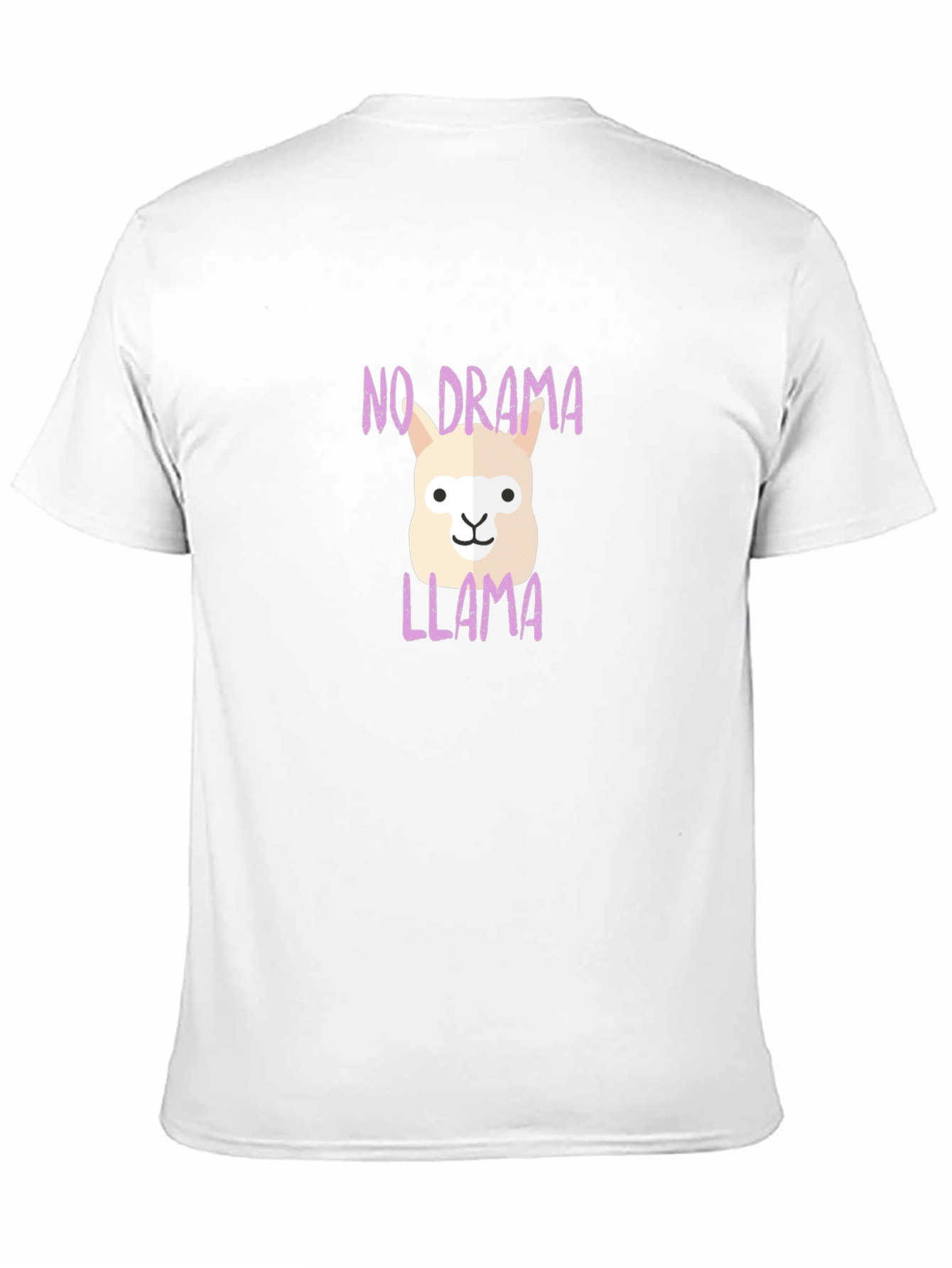 Black No Drama Llama Graphic T-Shirt - Black view 11