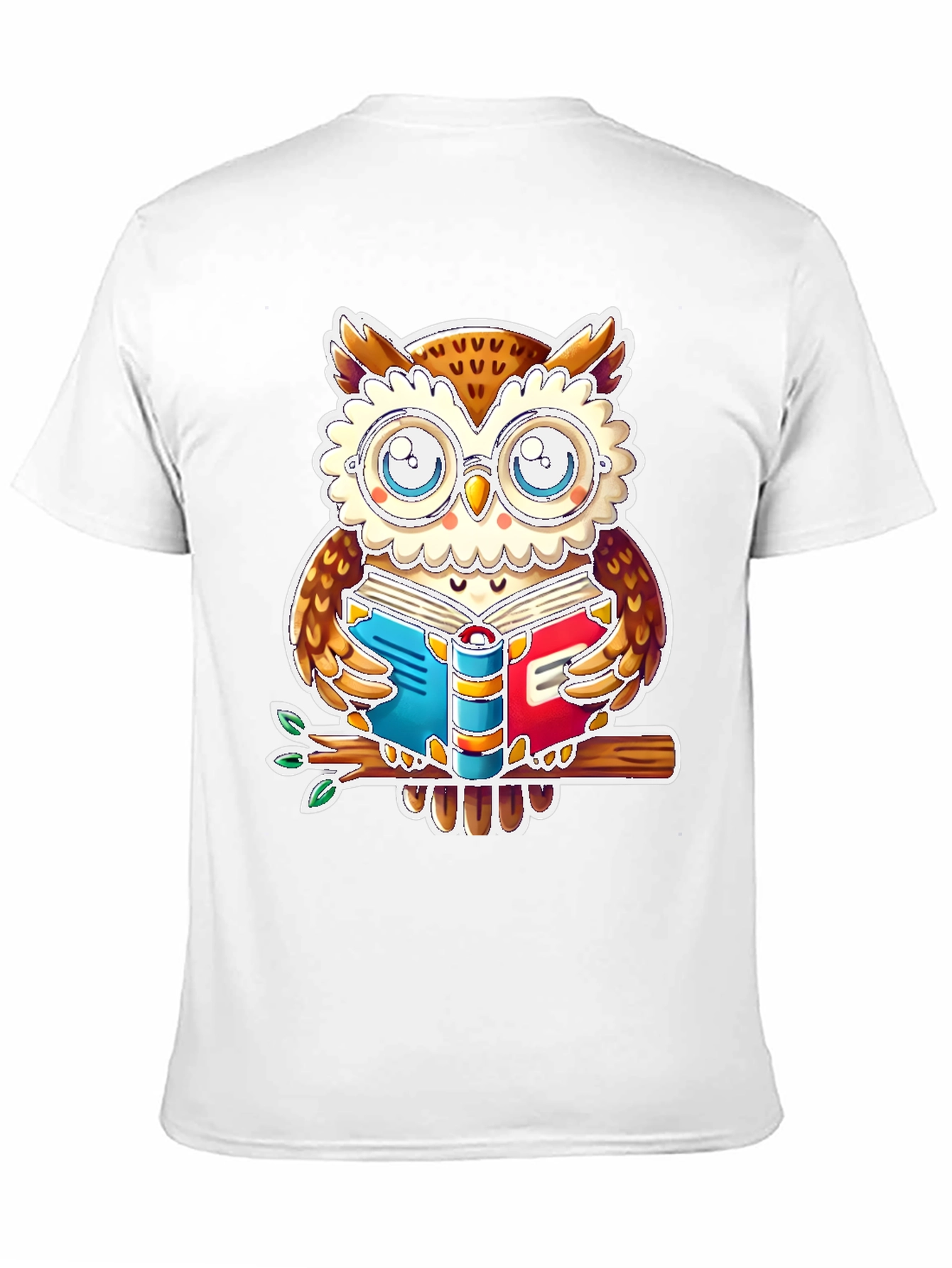 Black Bookish Owl T-Shirt - Study In Style! view 11