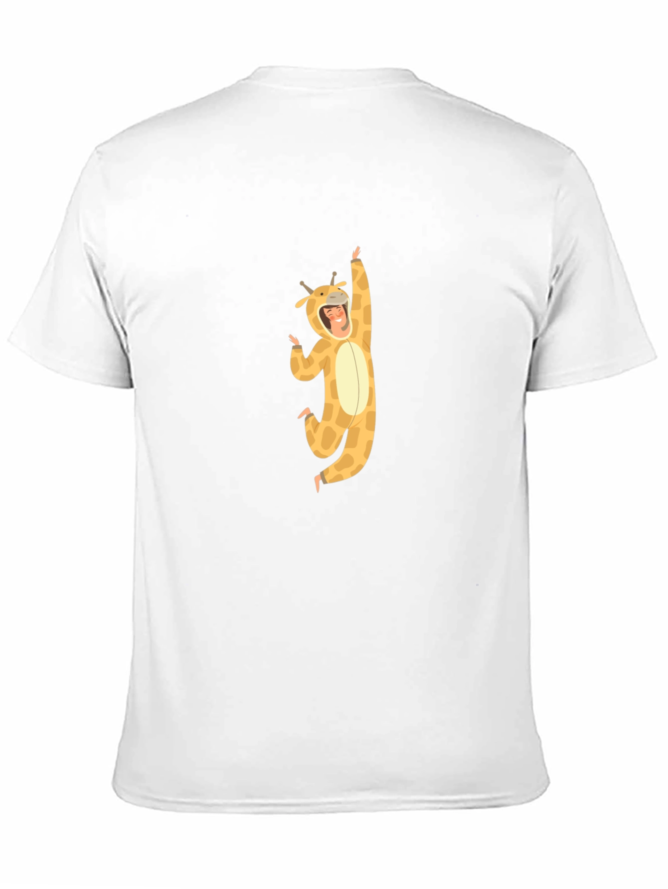 Black Giraffe Costume Graphic Tee view 11