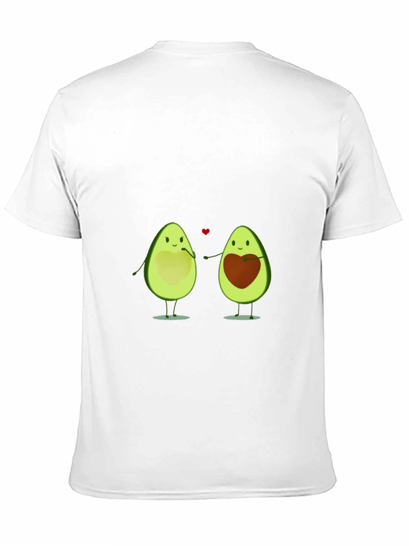 Black Avocado Love T-Shirt - Cute Couple Tee view 11
