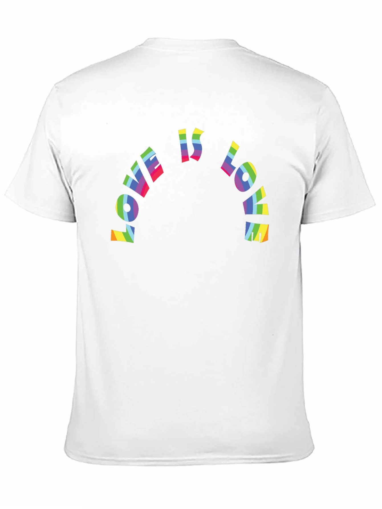 Black Love Is Love Rainbow Pride T-Shirt view 11