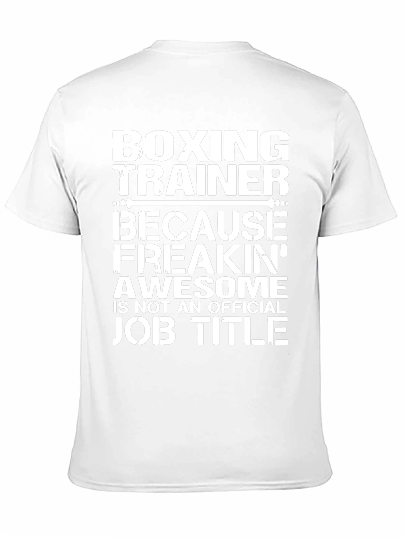 Boxing Trainer Awesome Job Title Graphic Tee - 11