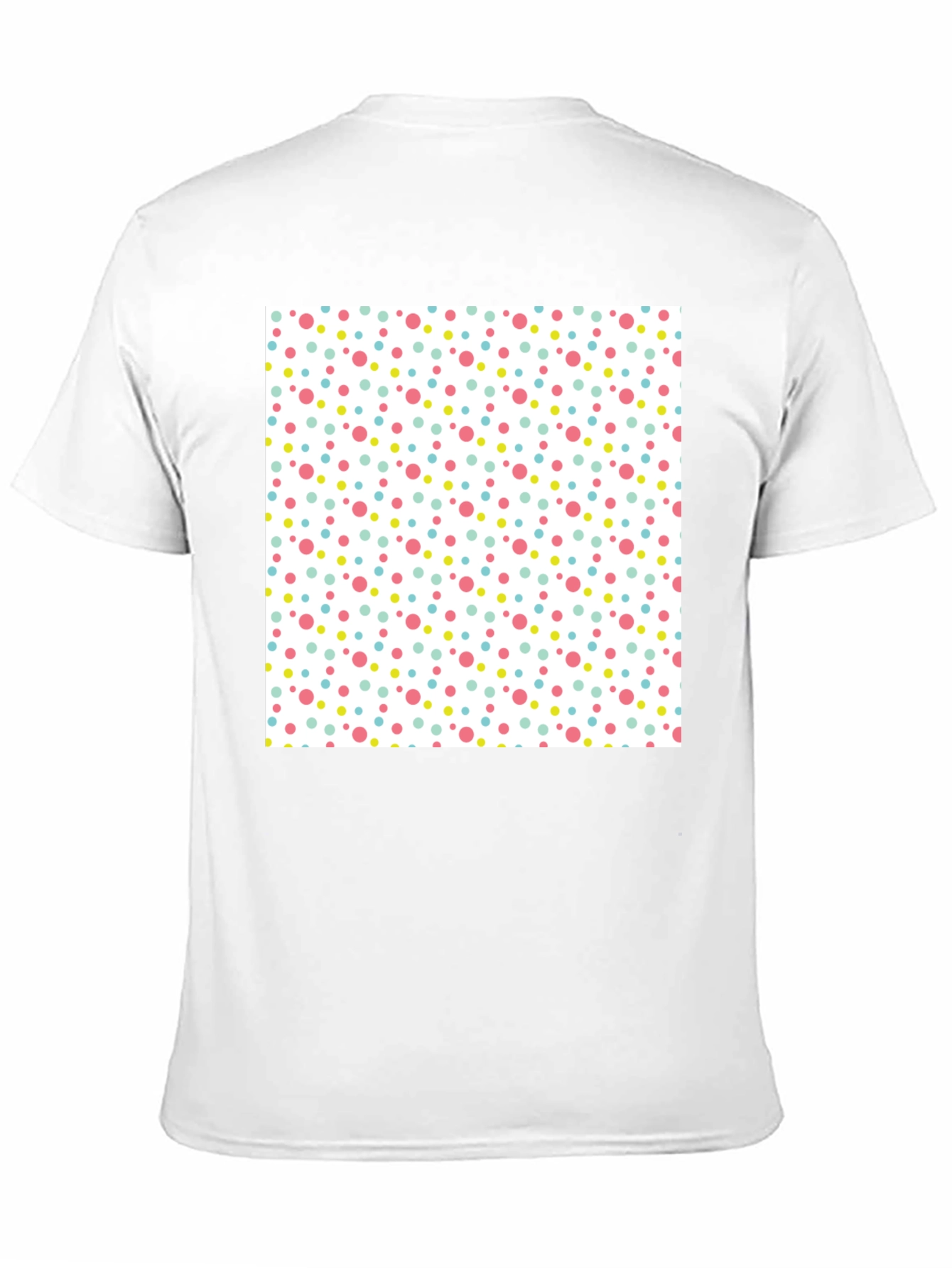 Black Polka Dot Fun Tee - Black Crew Neck view 11