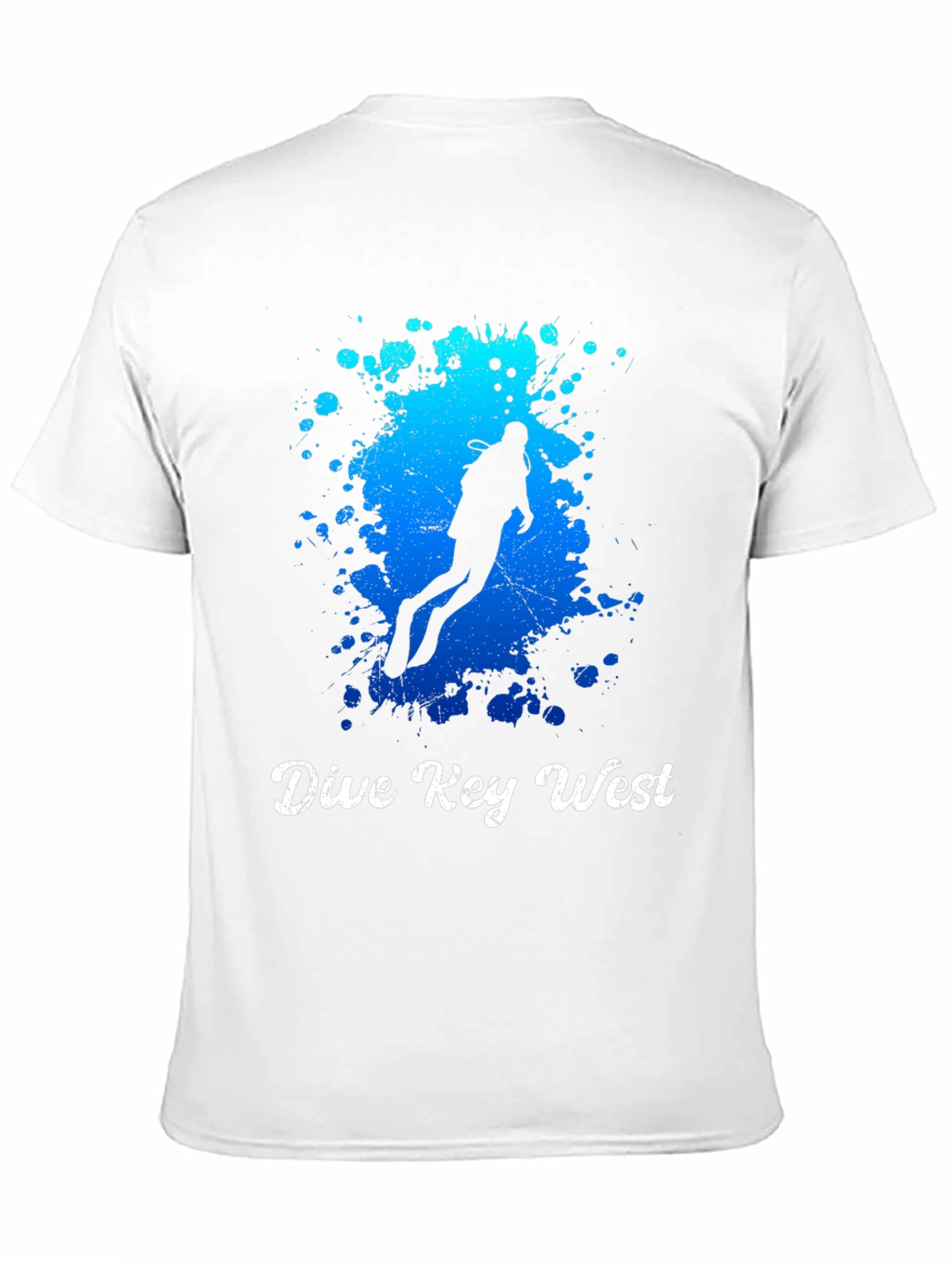 Dive Key West T-Shirt - Scuba Diver Graphic - 11