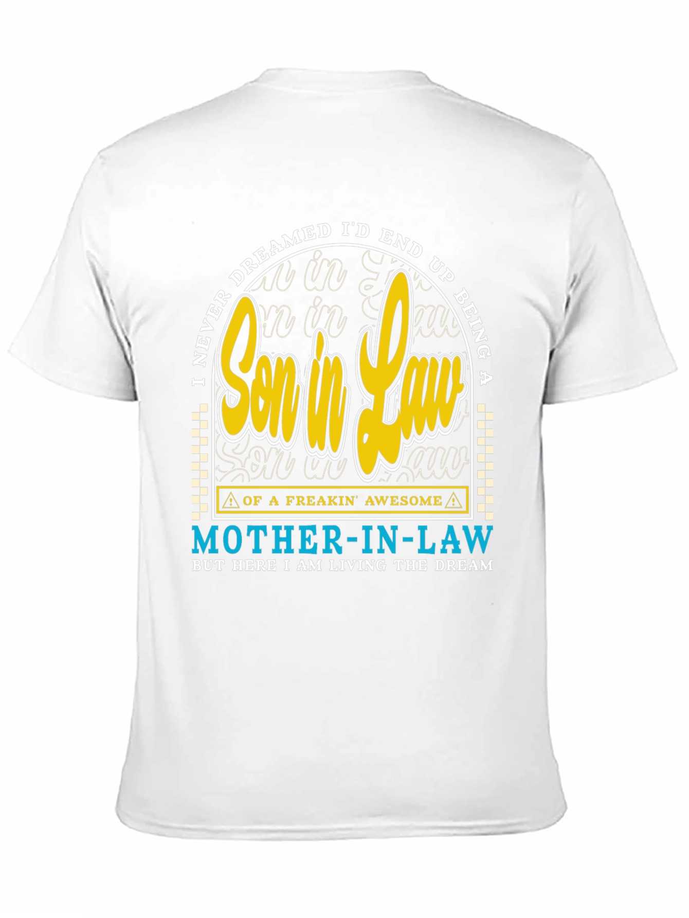 Black Son-in-Law Novelty Graphic T-Shirt view 11