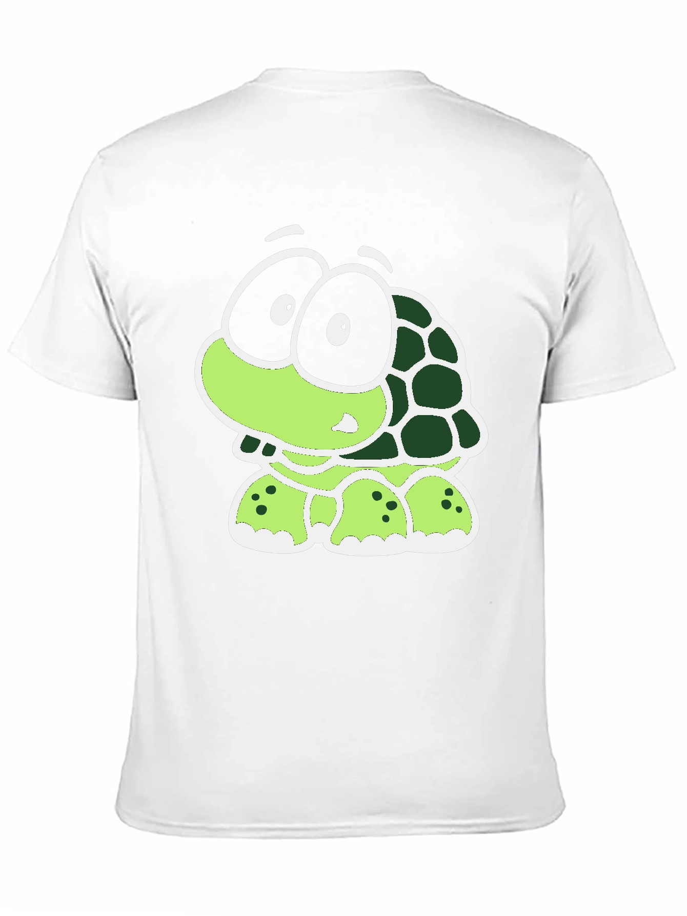 Black Cartoon Turtle Graphic Tee - Black T-Shirt view 11