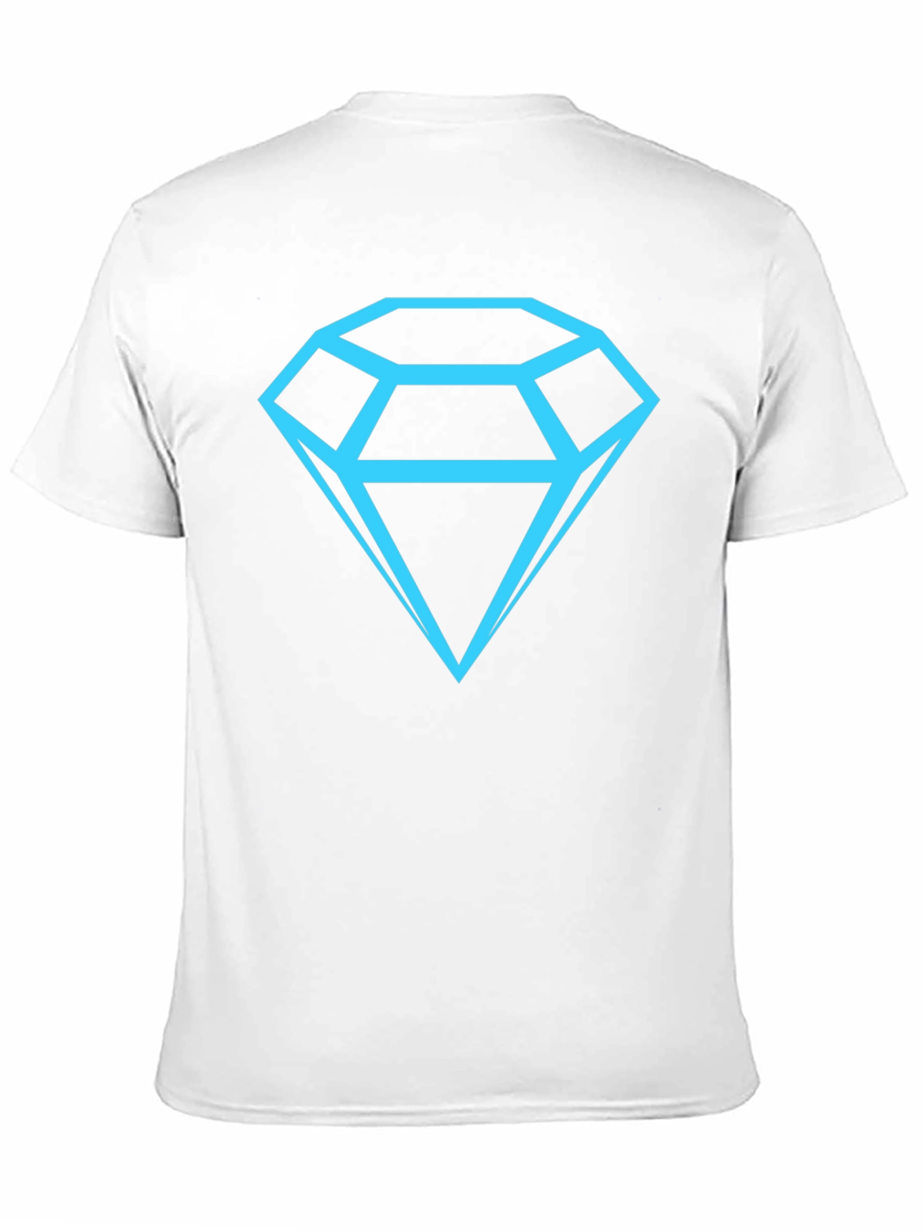 Black Diamond Graphic Tee - Casual Black T-Shirt view 11