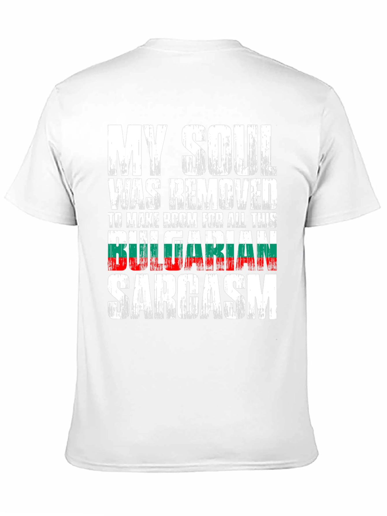 Black Funny Bulgarian Sarcasm T-Shirt view 11