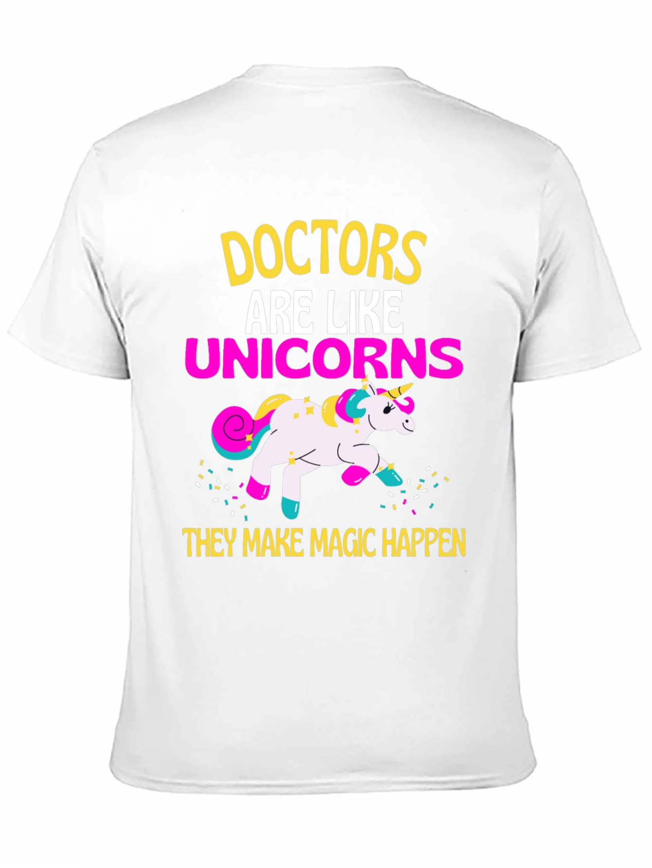 Black Doctors are Like Unicorns T-Shirt view 11