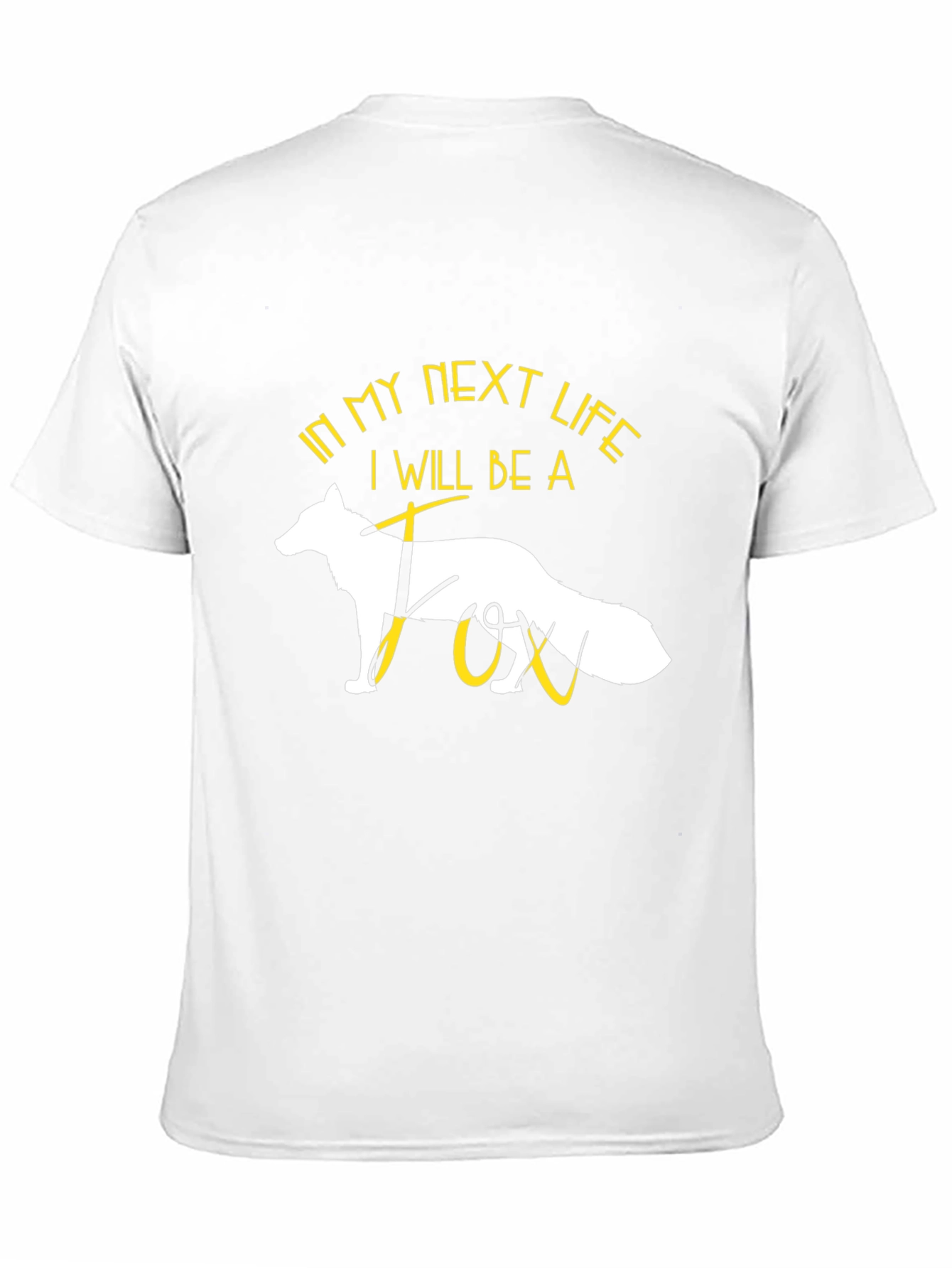 Black In My Next Life Fox T-Shirt view 11