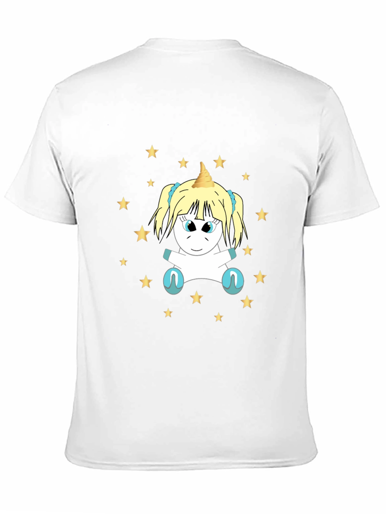 Black Unicorn Starry Night Graphic Tee view 11