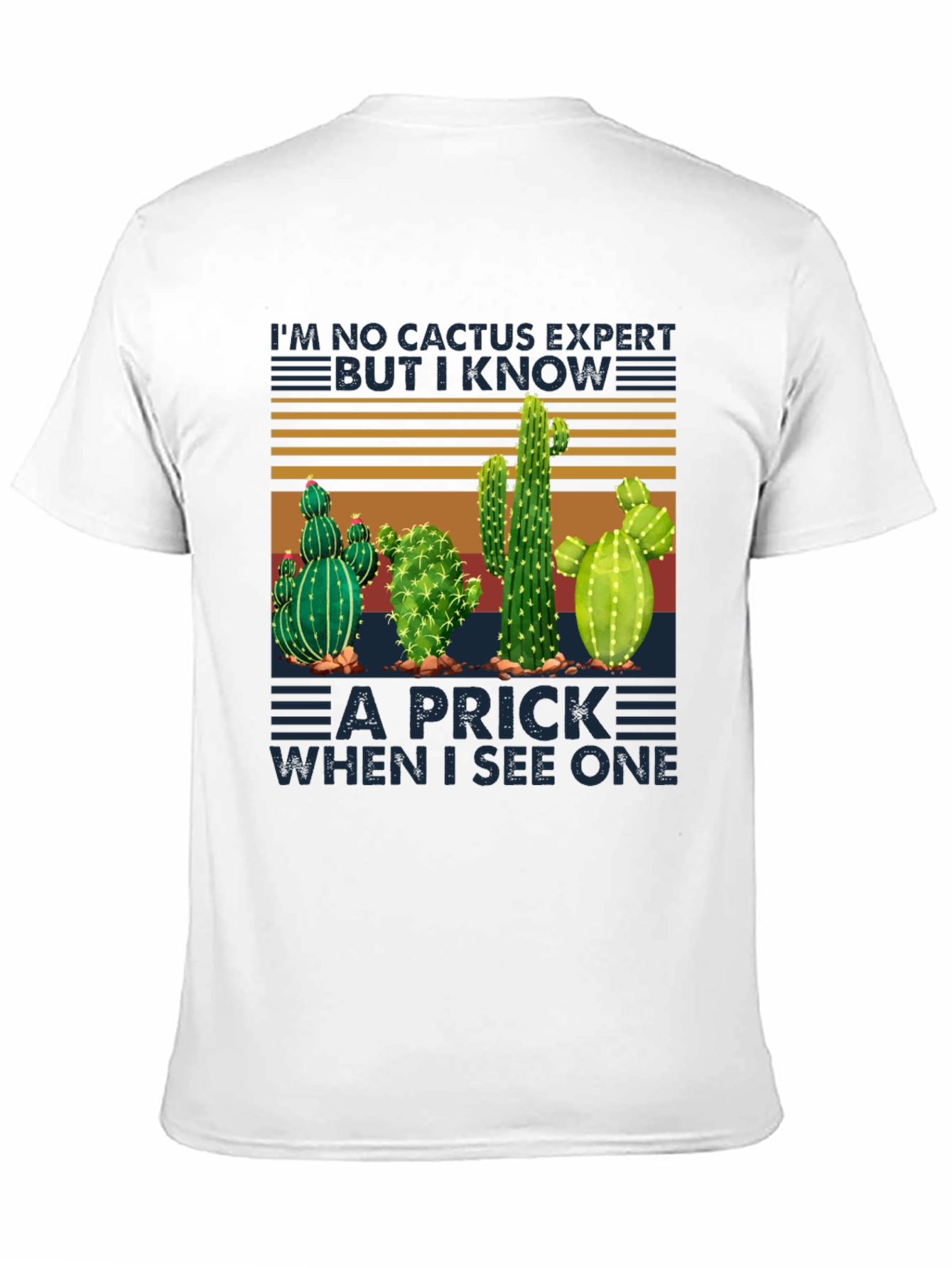 Black Cactus Expert Graphic Tee - Funny Plant Lover T-Shirt view 11
