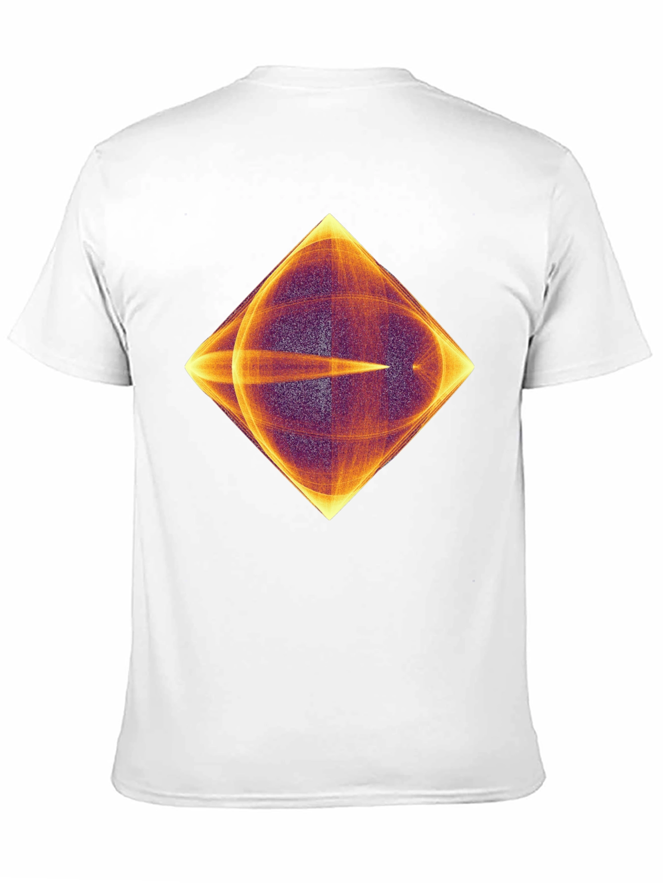 Black Geometric Patterned Graphic Tee - Modern Art Shirt view 11