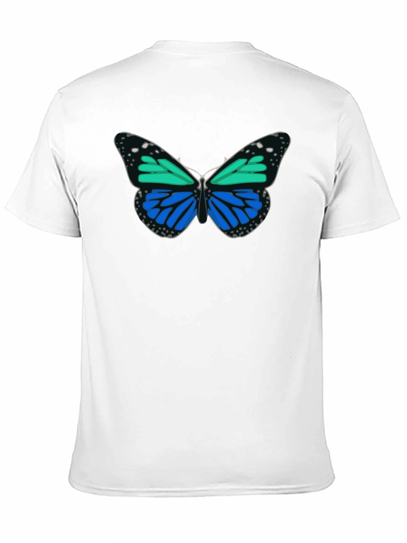 Black Butterfly Graphic Black Tee view 11