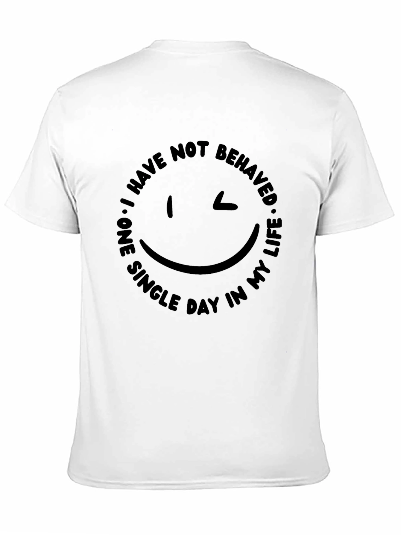 Black Black "I Have Not Behaved" Graphic Tee view 11