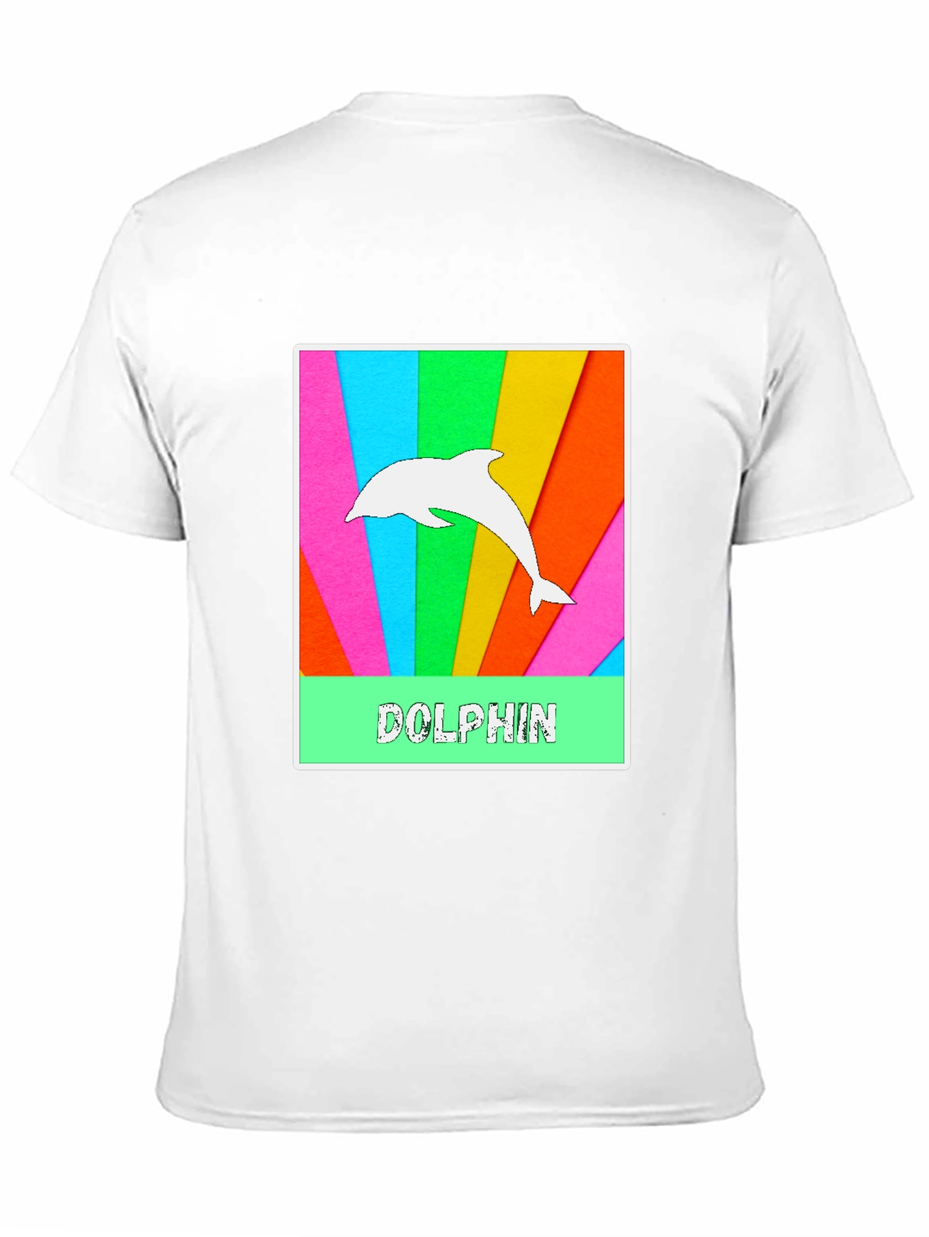 Black Dolphin Graphic Tee - Colorful & Fun view 11
