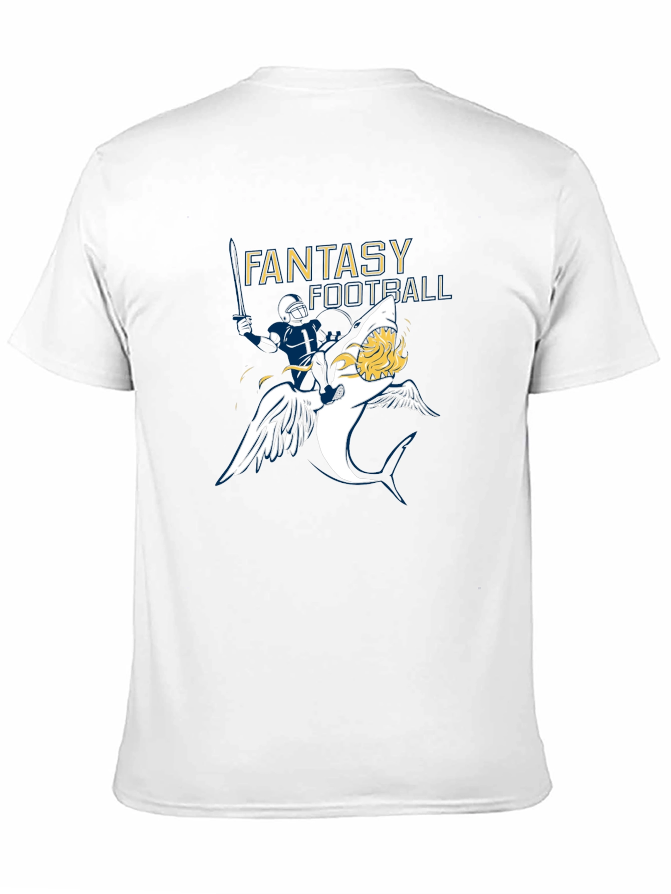 Black Fantasy Football Graphic Tee view 11