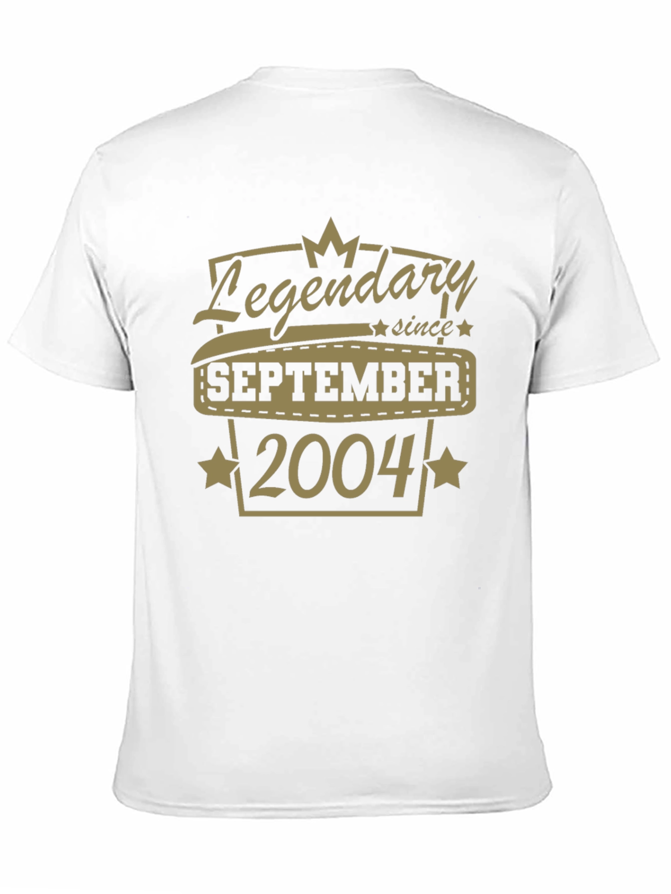 Black Legendary Since September 2004 Black T-Shirt view 11