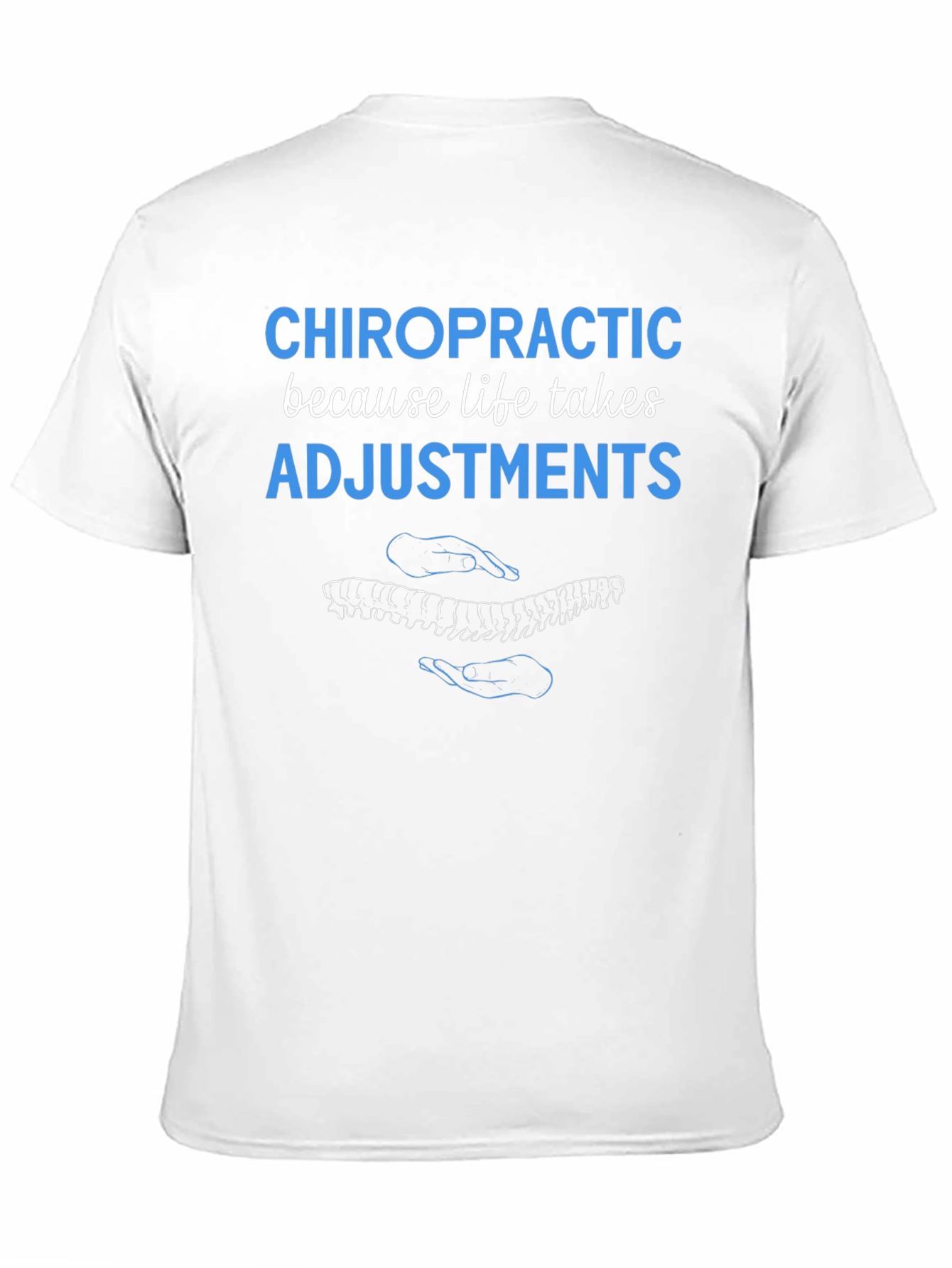Black Chiropractic Adjustment T-Shirt view 11