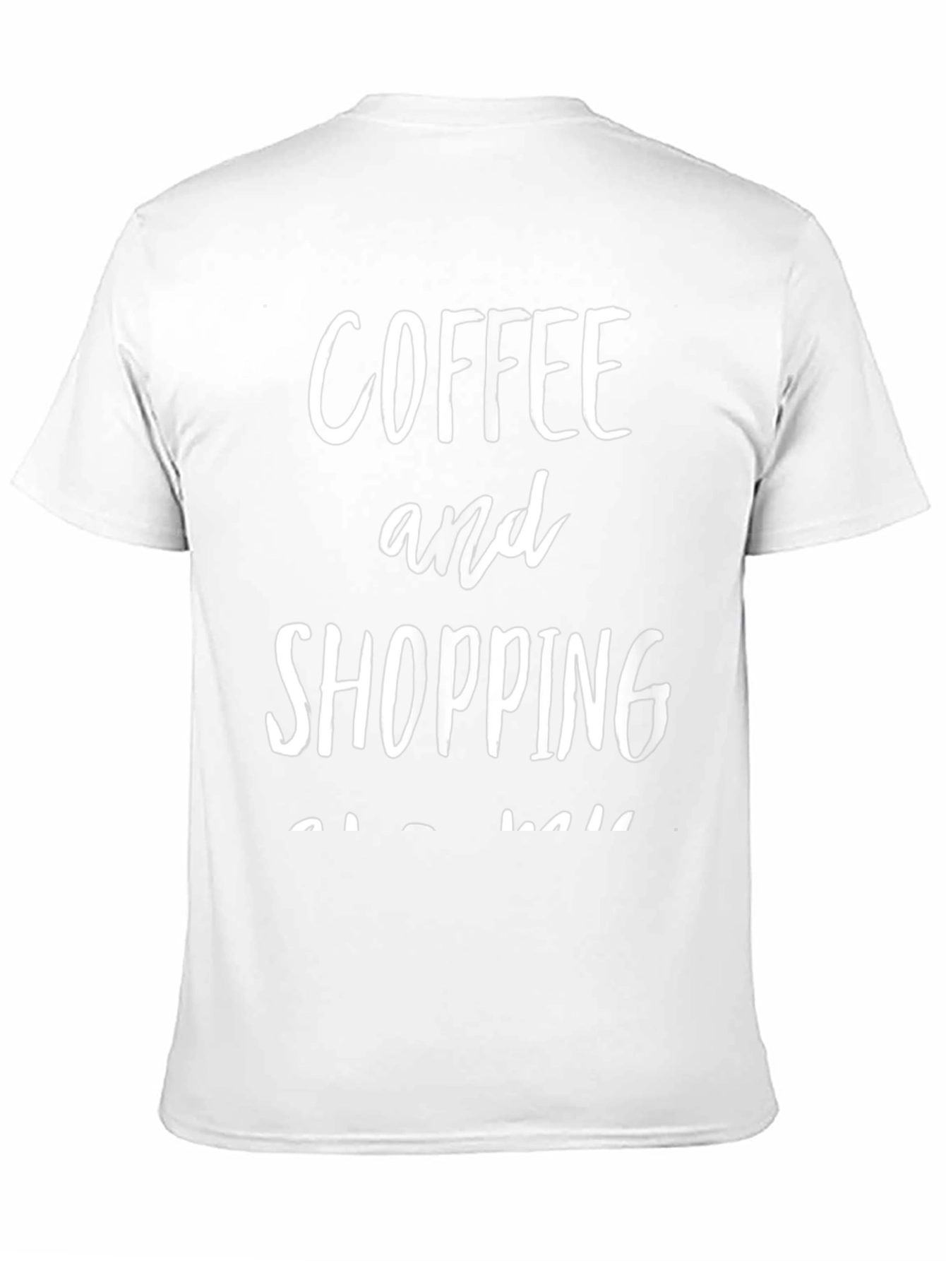 Black Coffee and Shopping T-Shirt view 11