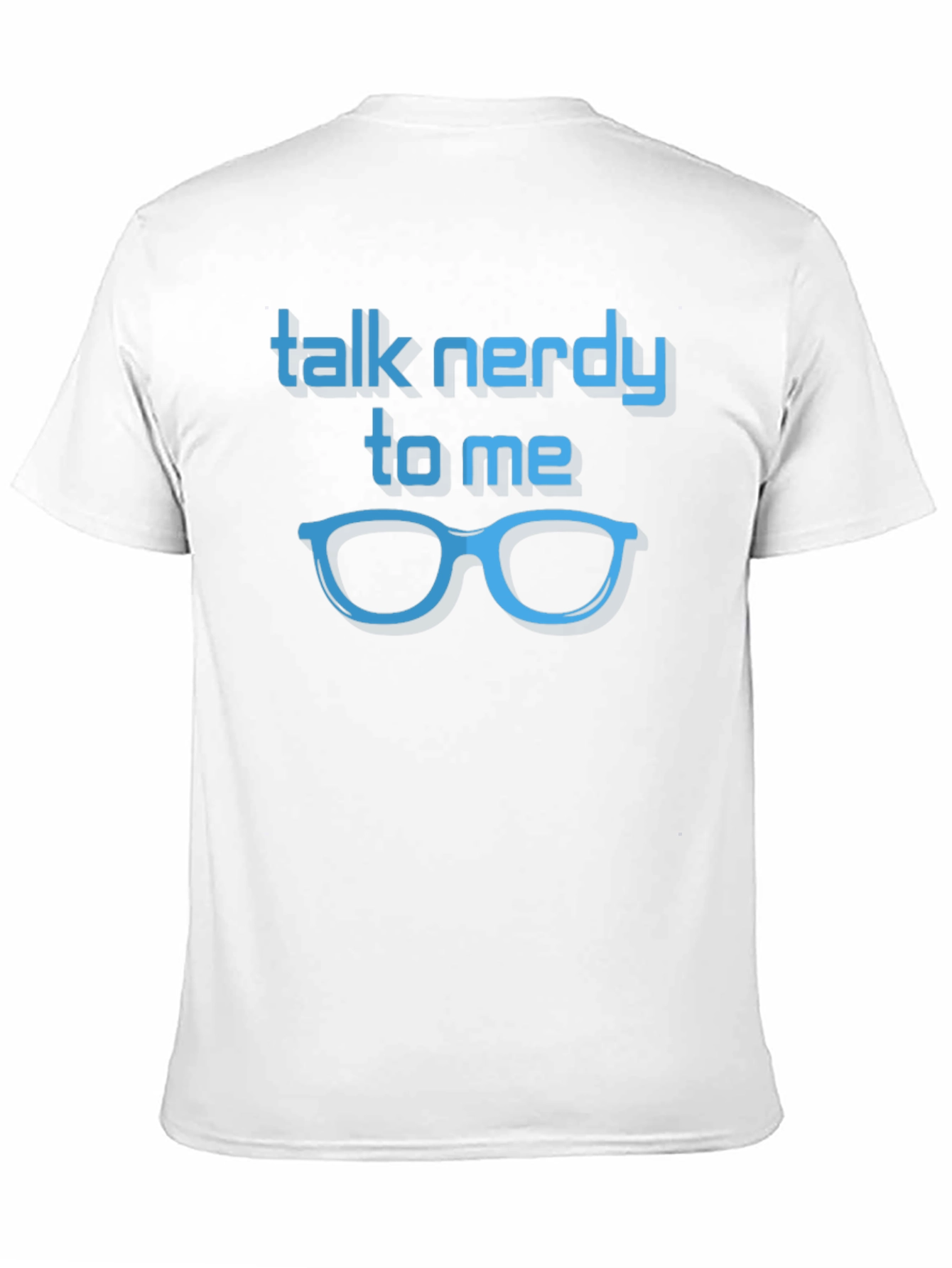 Black Talk Nerdy To Me T-Shirt - Geek Chic Tee view 11