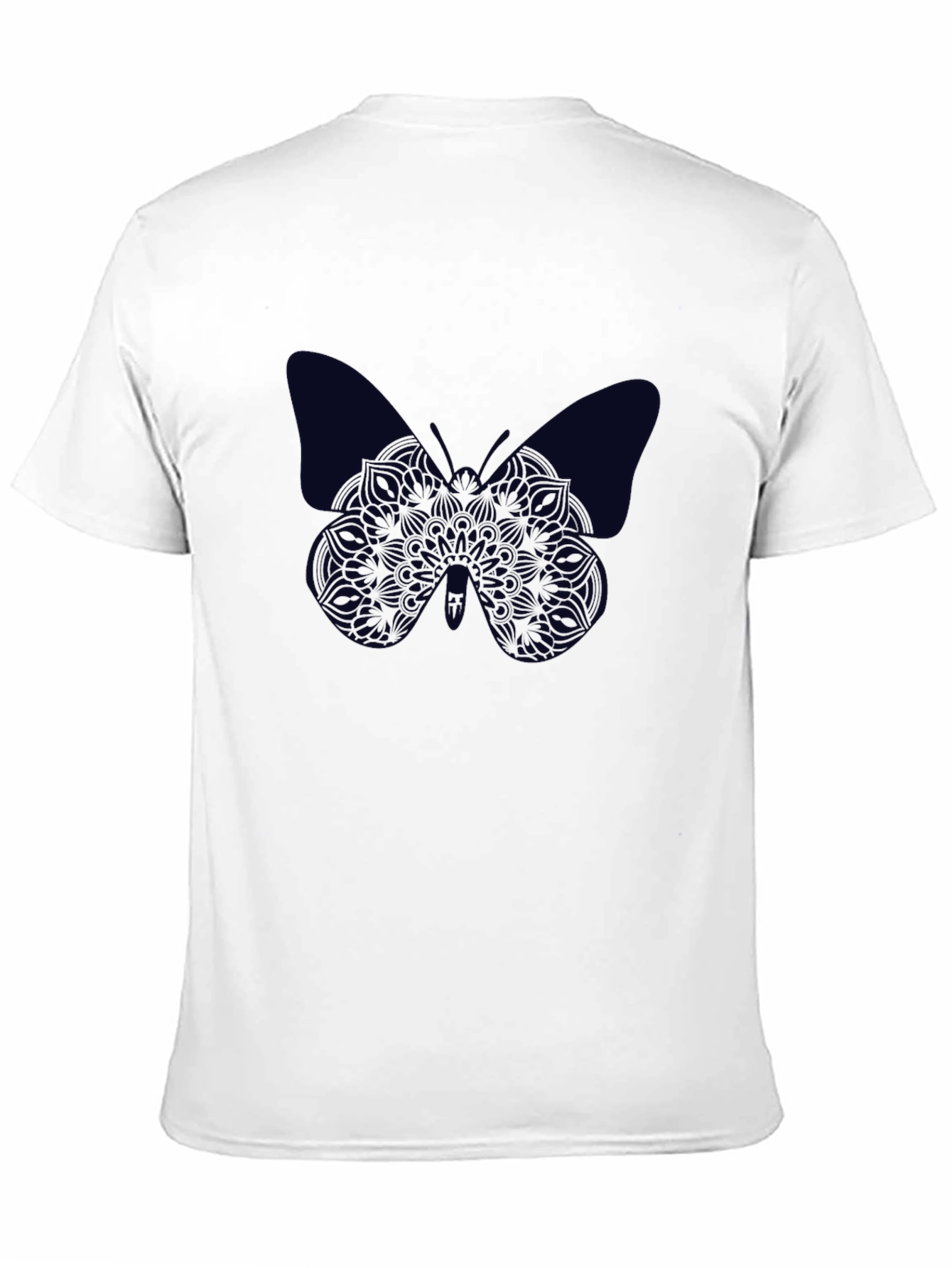 Black Butterfly Graphic Black T-Shirt view 11