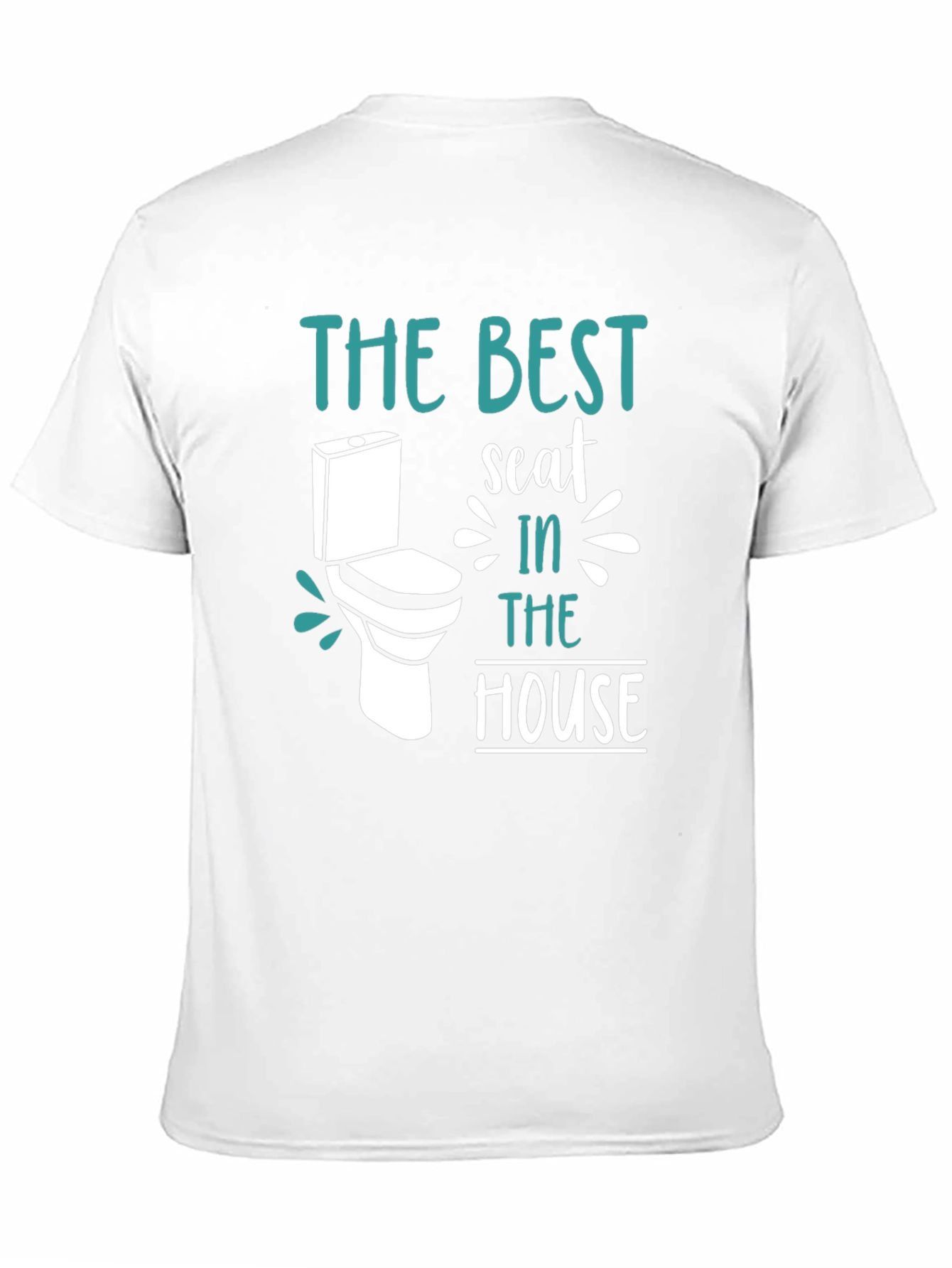 Black Best Seat in the House Graphic T-Shirt view 11