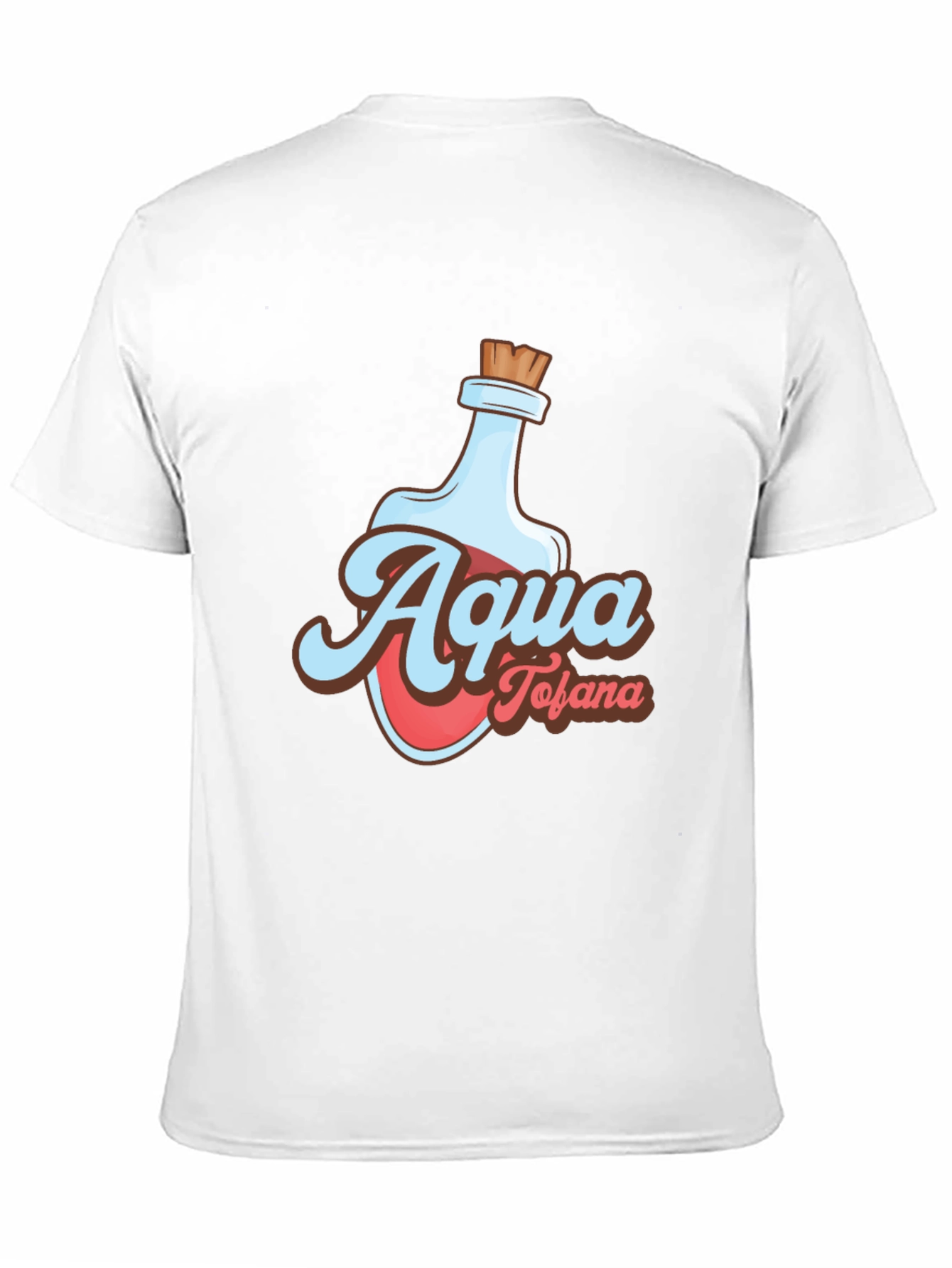 Black Aqua Tofana Graphic Tee - Stylish Poison Bottle Design view 11