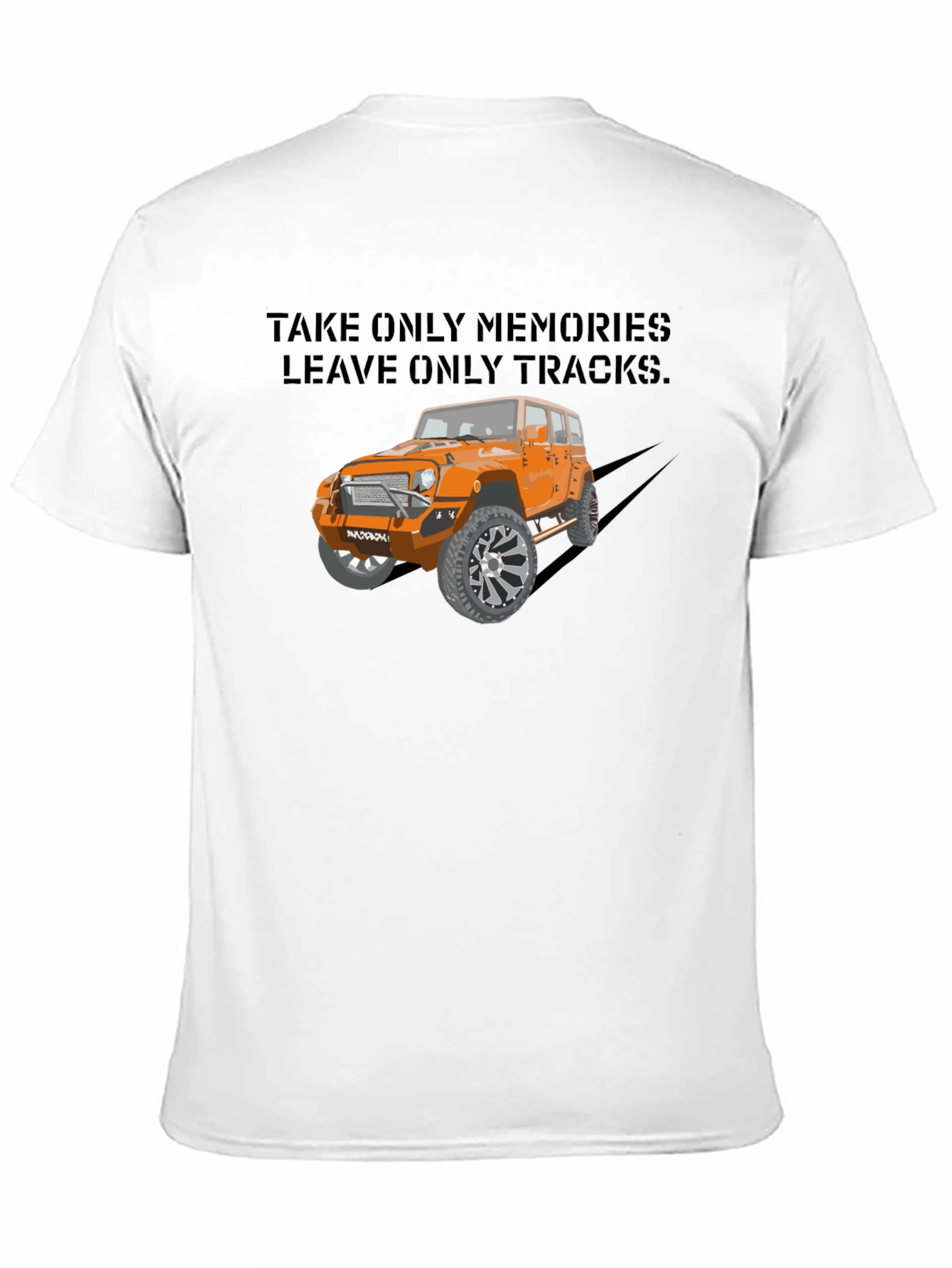 Black Off-Road Adventure T-Shirt - Take Only Memories view 11