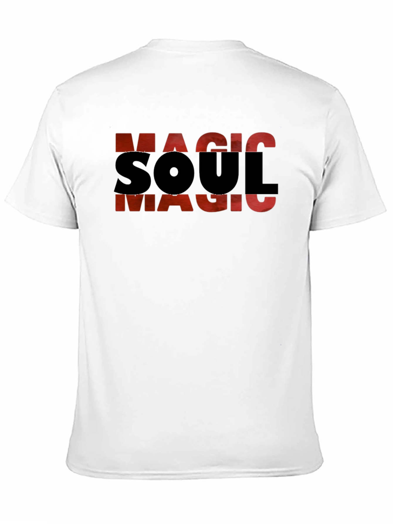 Black Magic Soul Graphic T-Shirt - Black Cotton Blend view 11