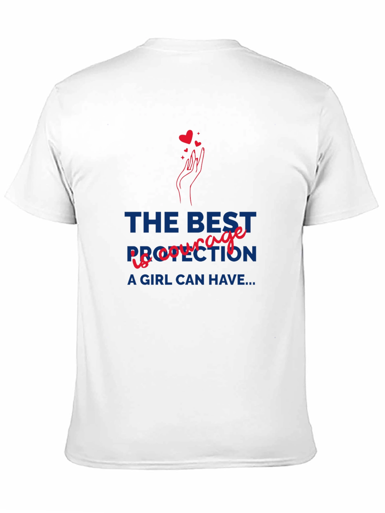 Black Courage Graphic Tee - Empowering Women's T-Shirt view 11