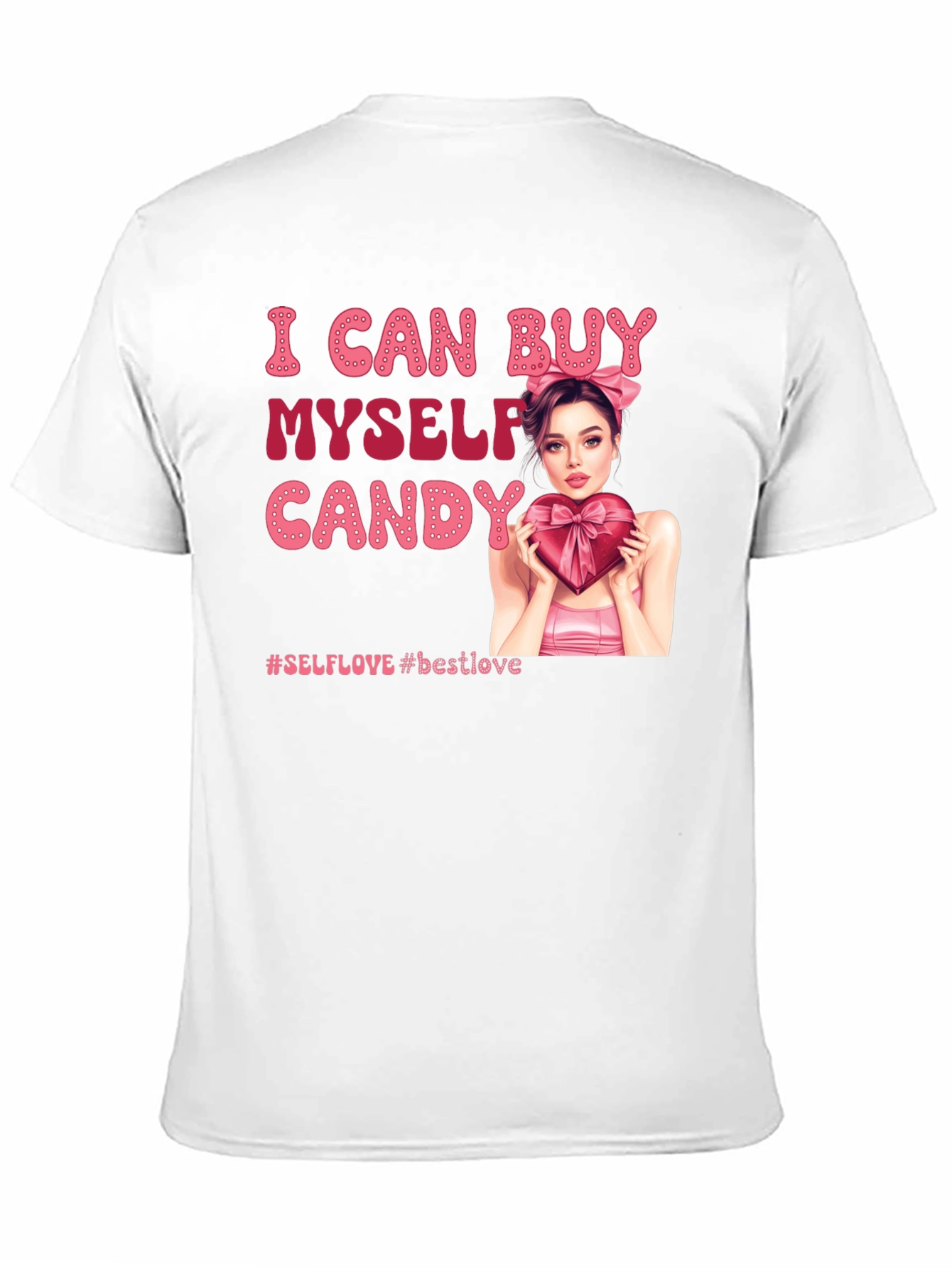 Black I Can Buy Myself Candy Graphic Tee view 11