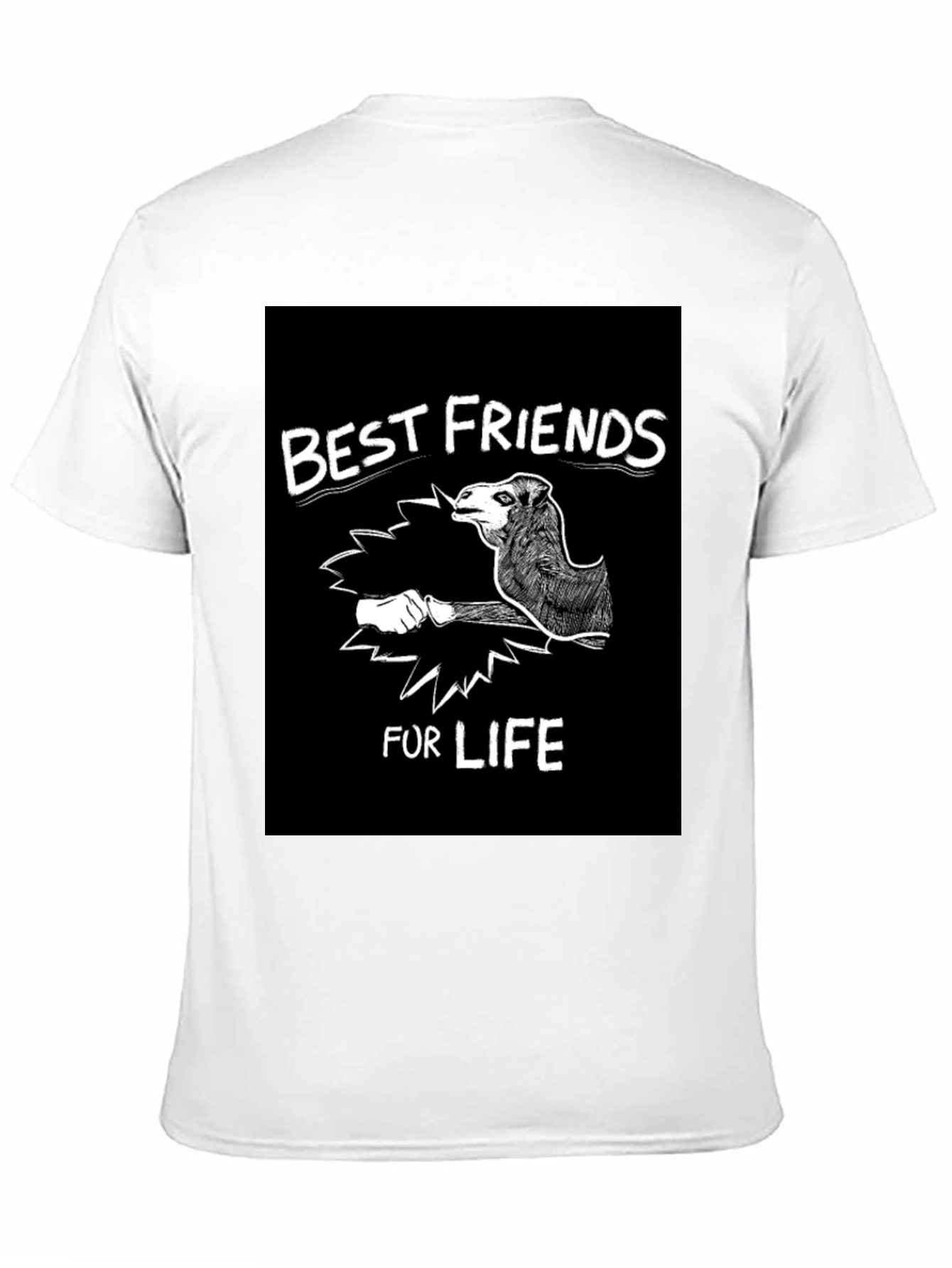 Black Best Friends for Life T-Shirt view 11