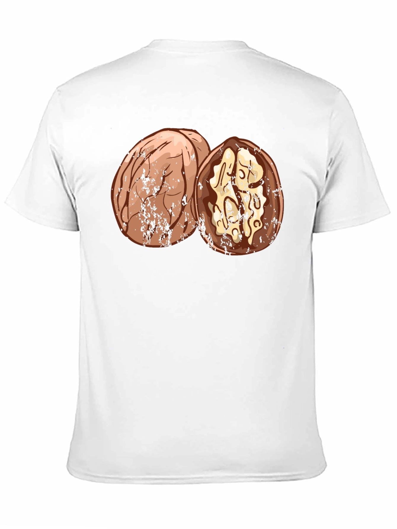 Black Nut Graphic Tee - Black Casual T-Shirt view 11