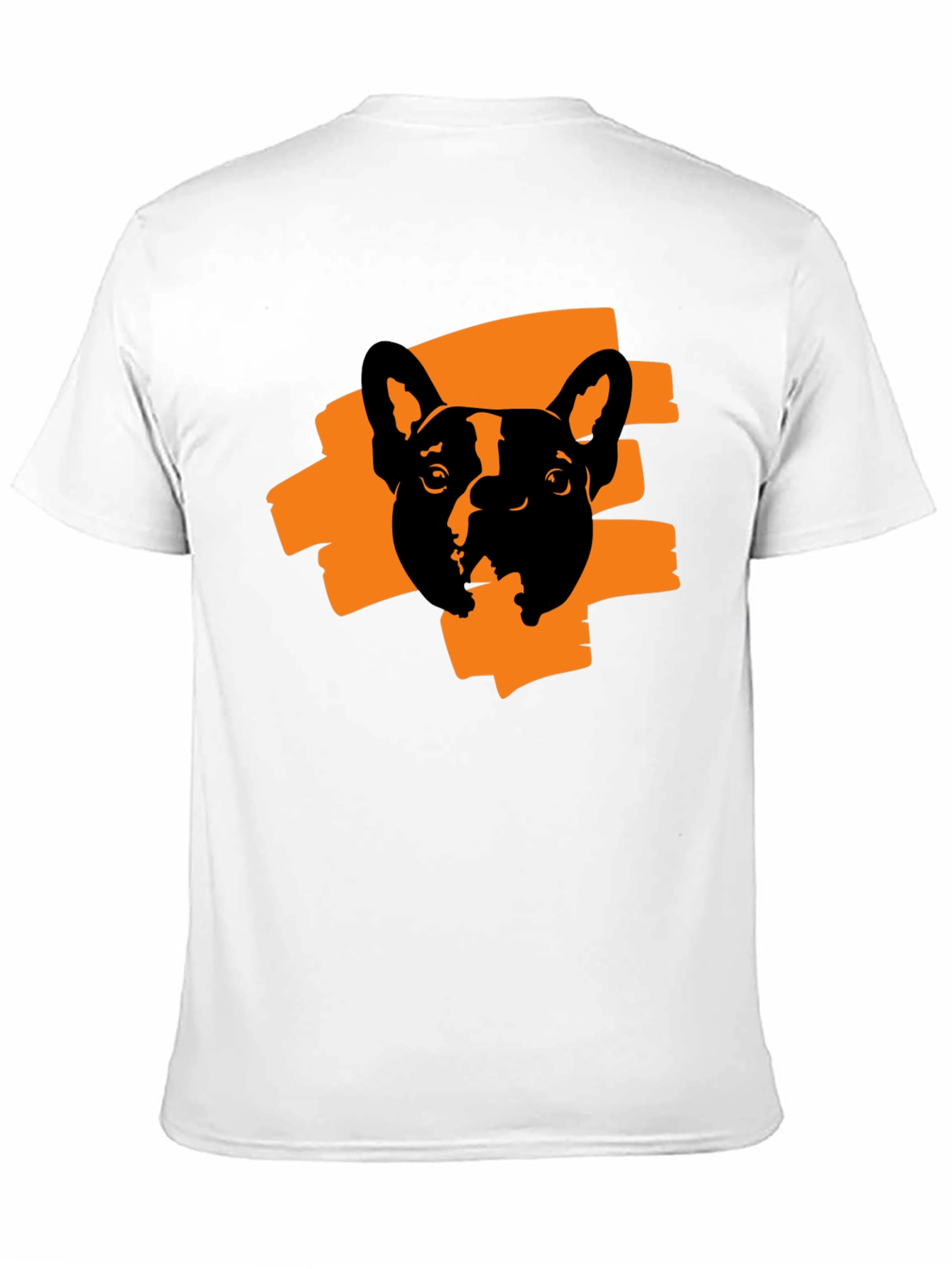 Black Cool Dog Graphic Print T-Shirt view 11