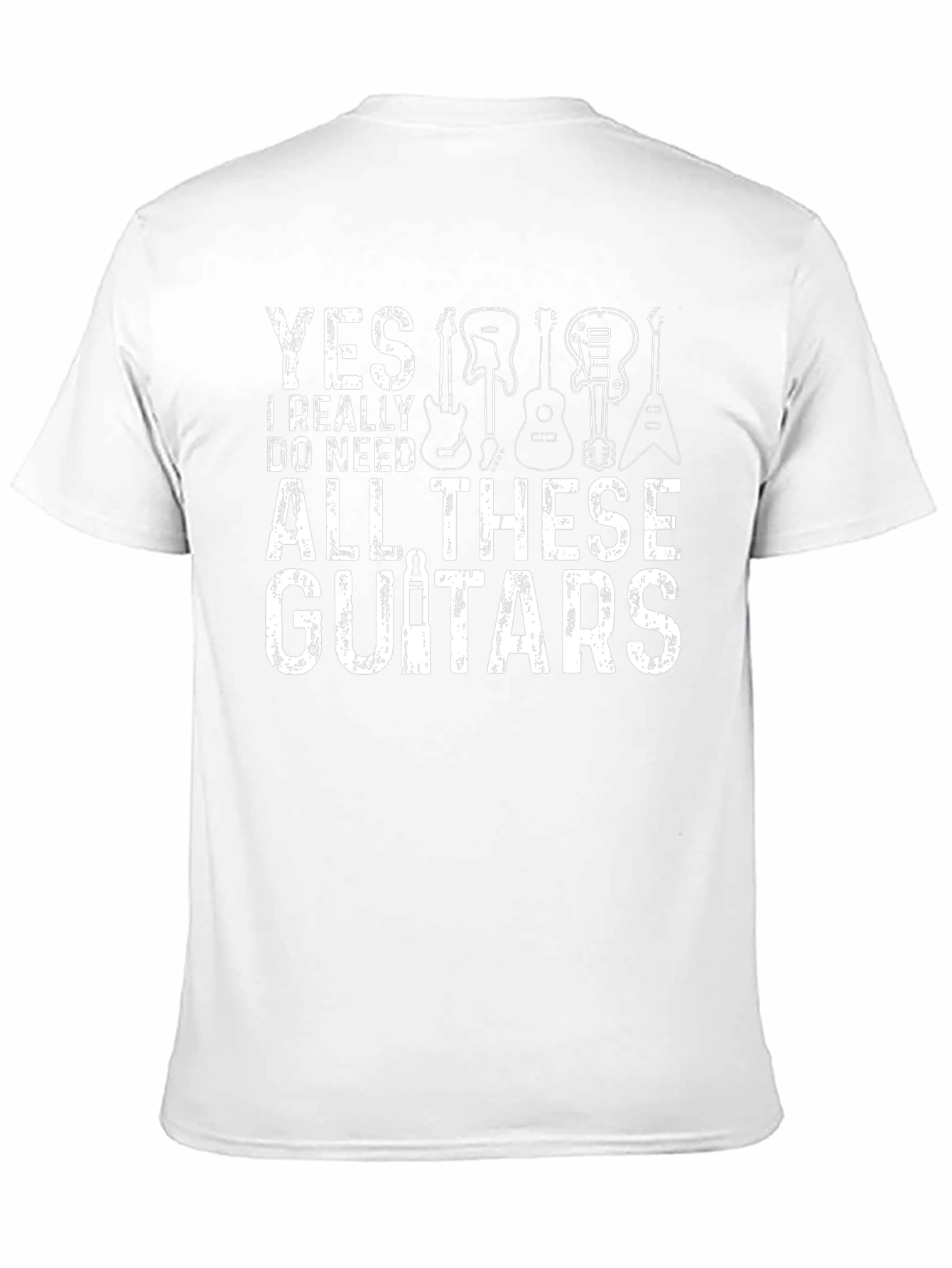 Yes, Guitars T-Shirt: Musician's Statement Tee - 11