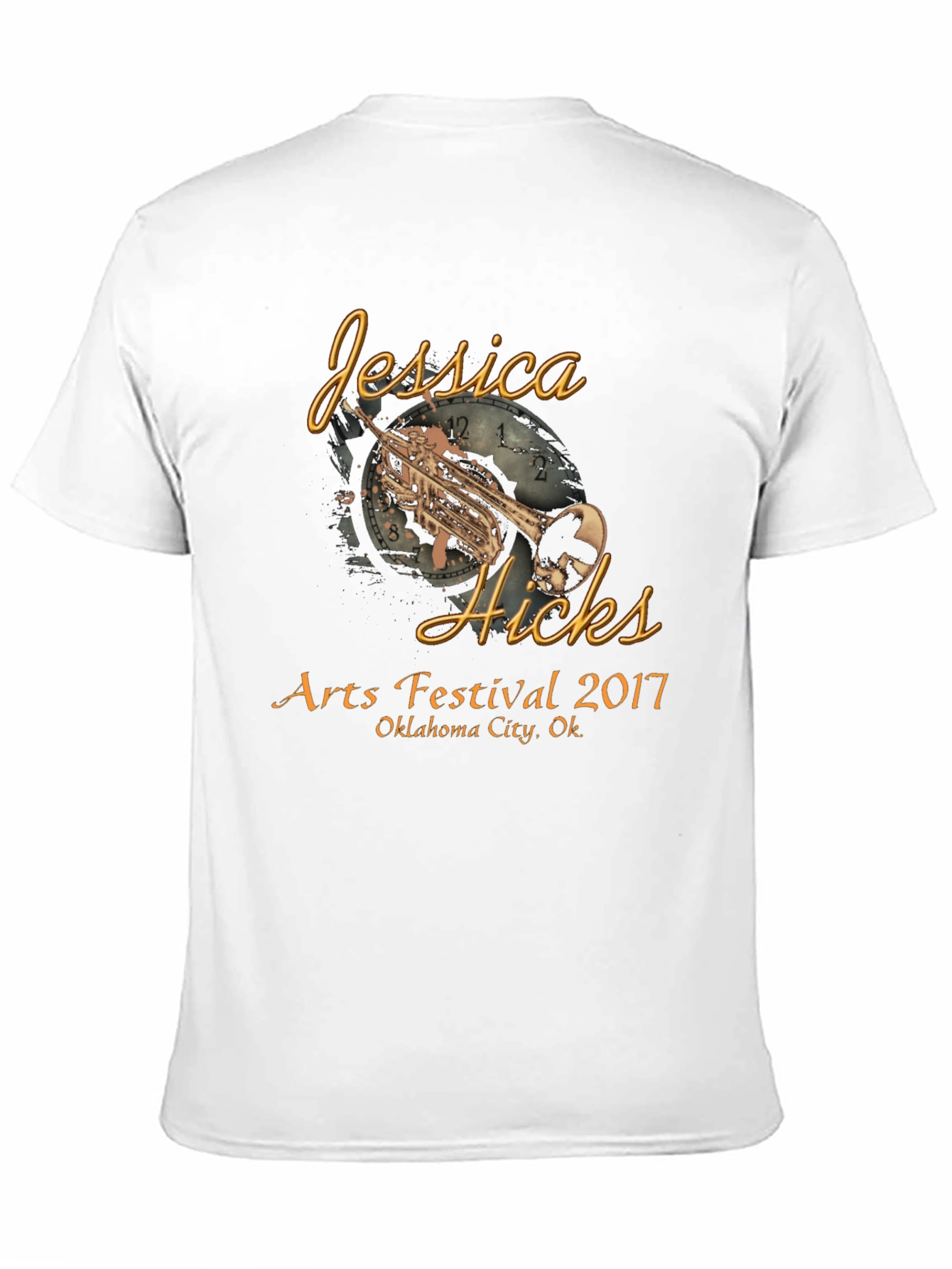 Black Jessica Hicks Arts Festival 2017 Black T-Shirt view 11