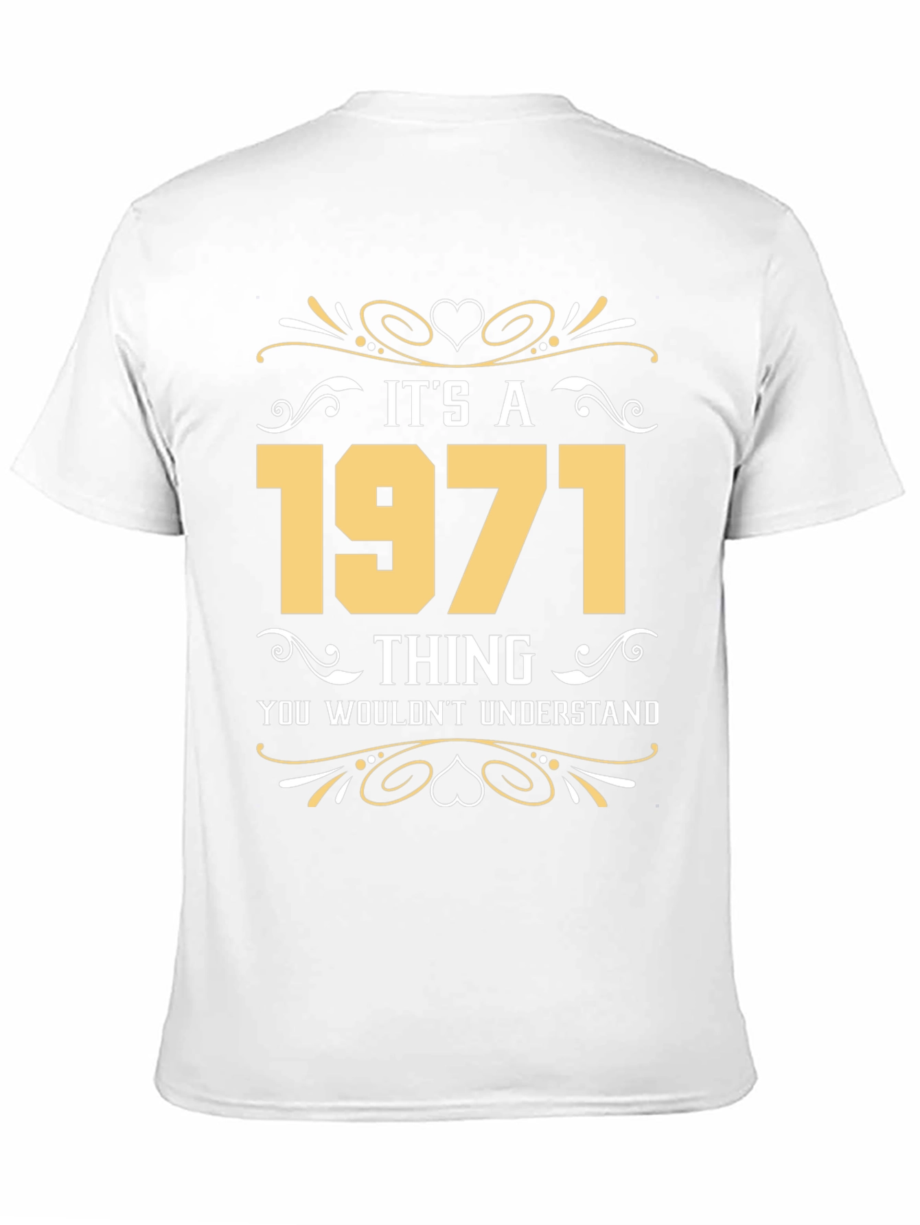 Black It's a 1971 Thing T-Shirt view 11