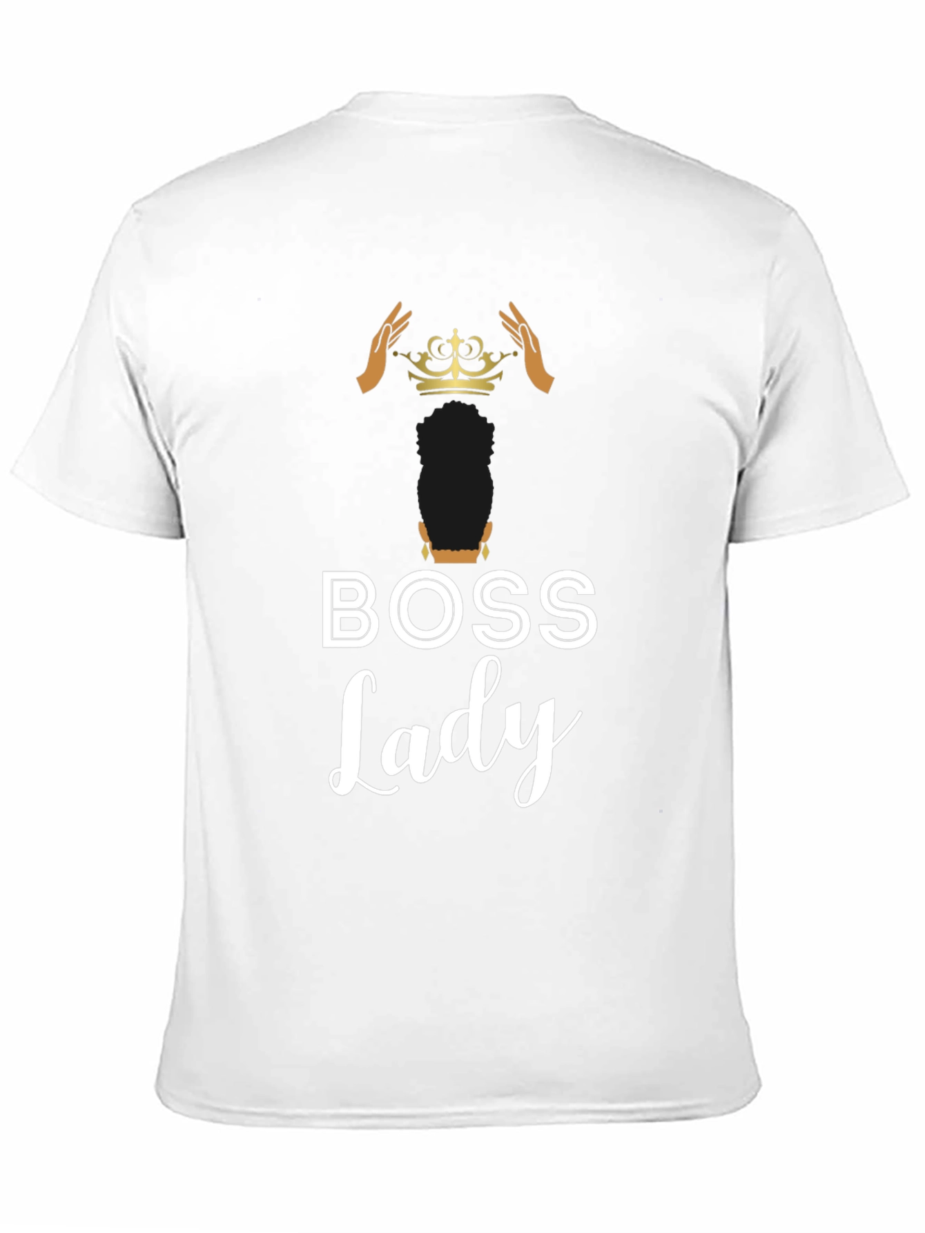 Black Boss Lady Graphic Tee - Black view 11