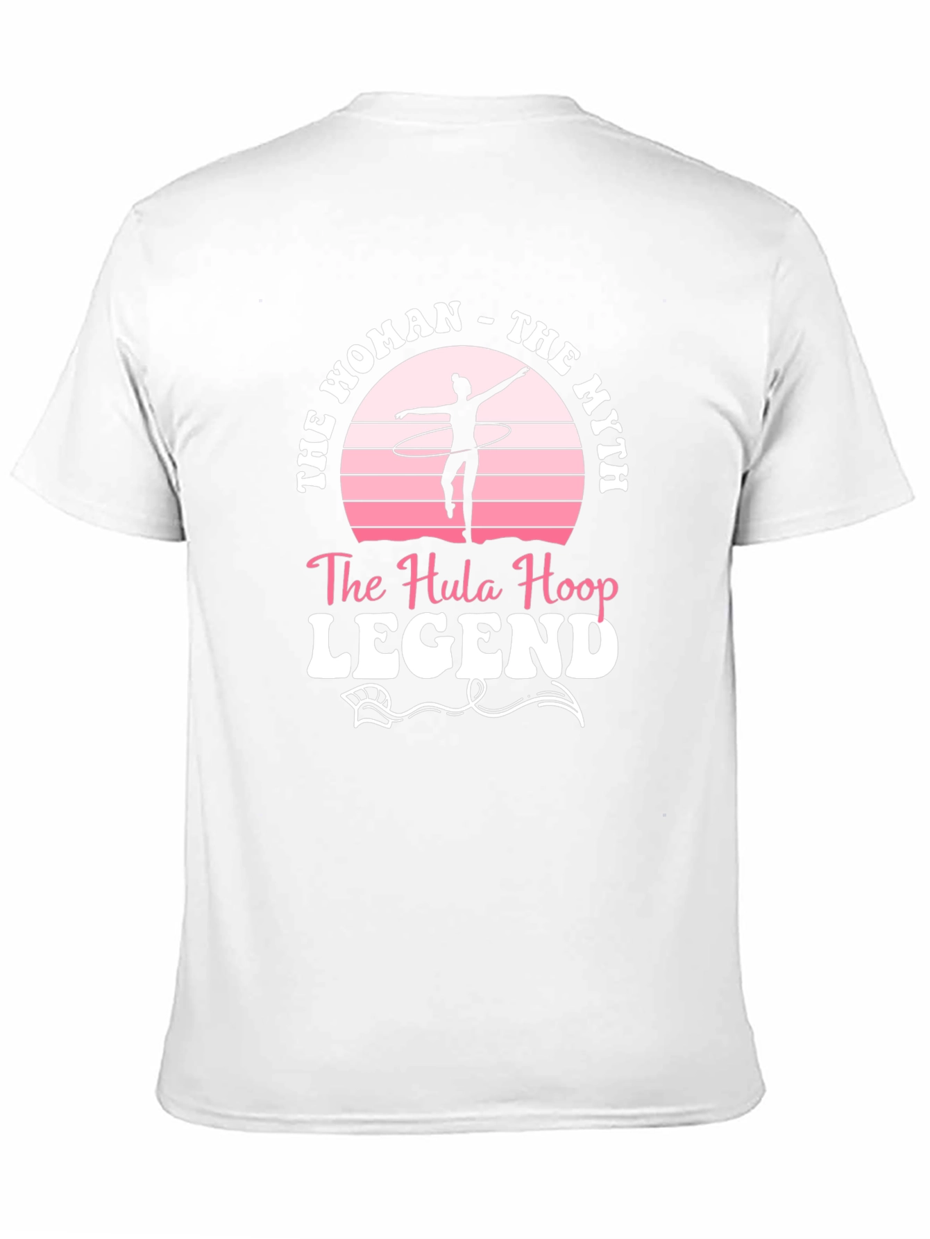 Black Hula Hoop Legend T-Shirt - The Woman, The Myth! view 11
