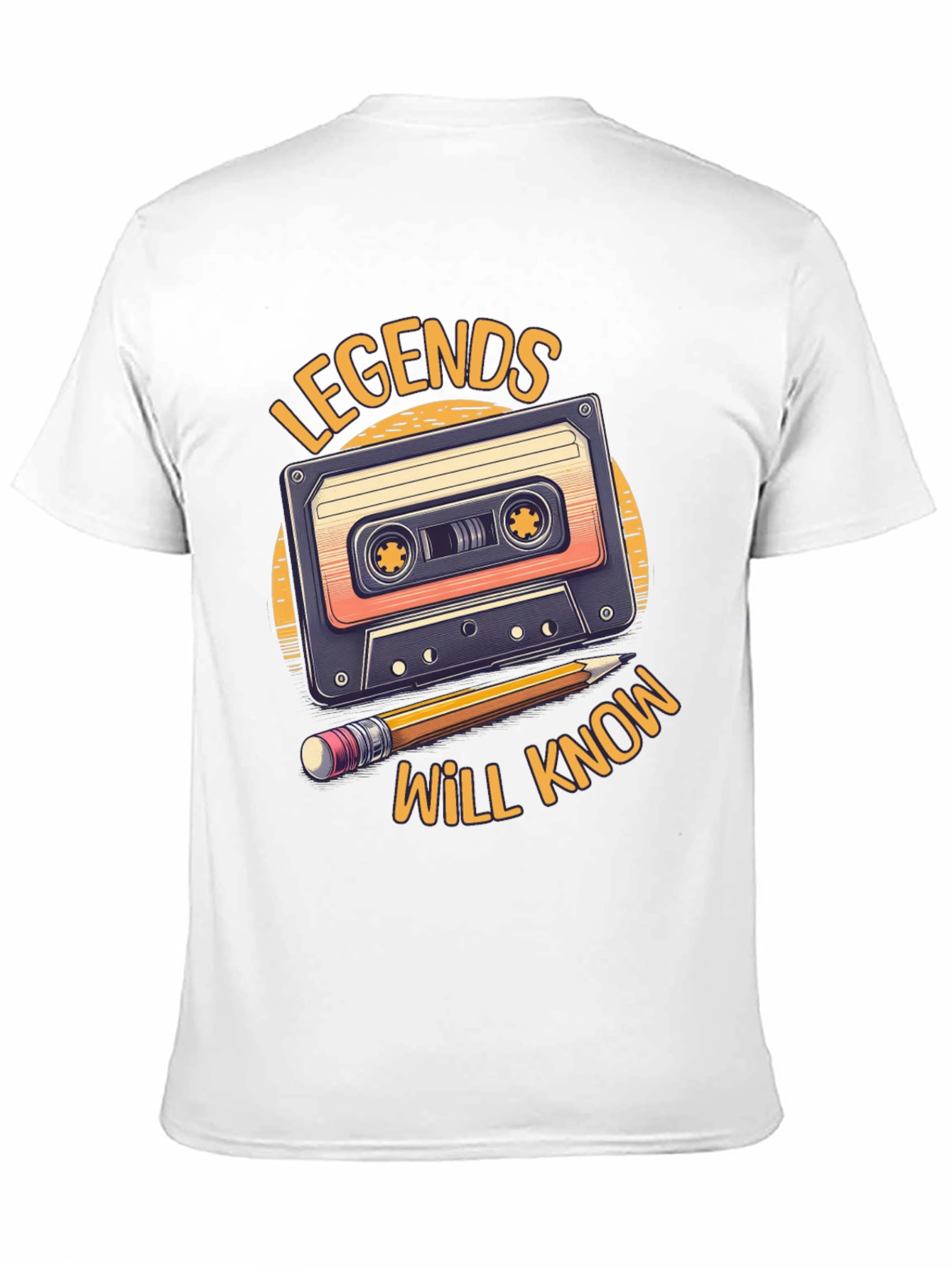 Black Legends Cassette Tape T-Shirt view 11