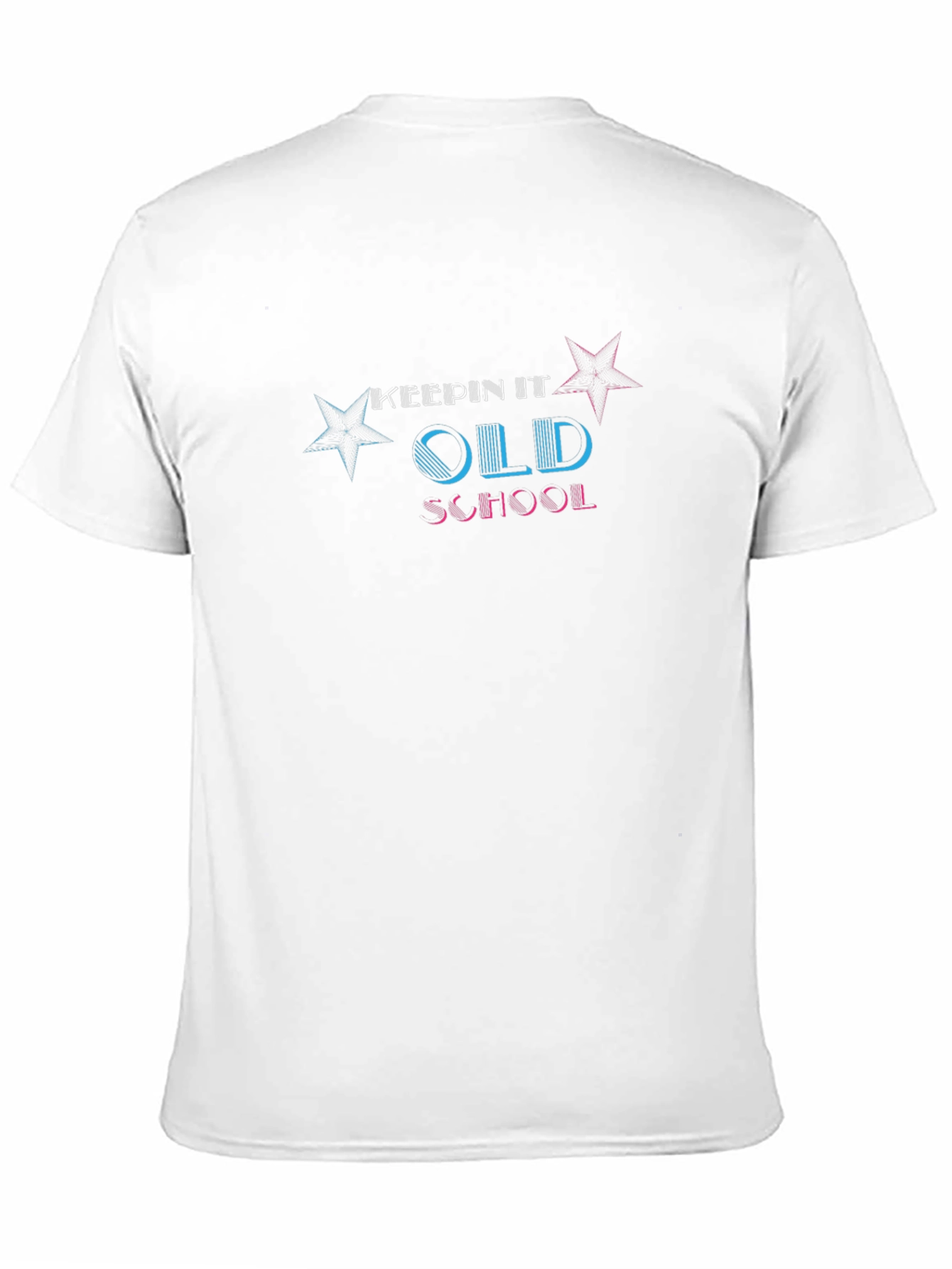 Black Keepin' it Old School Graphic Tee - Retro Style view 11