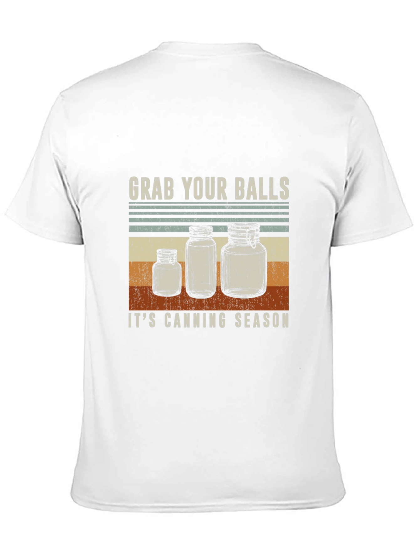 Black Grab Your Balls It's Canning Season T-Shirt view 11