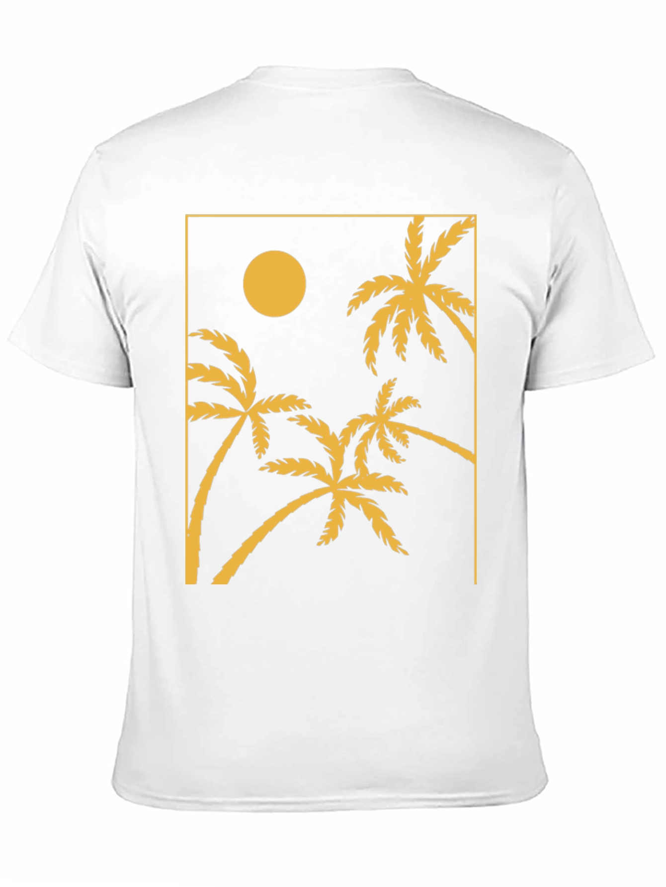 Black Palm Tree Graphic Tee - Tropical Vibes view 11