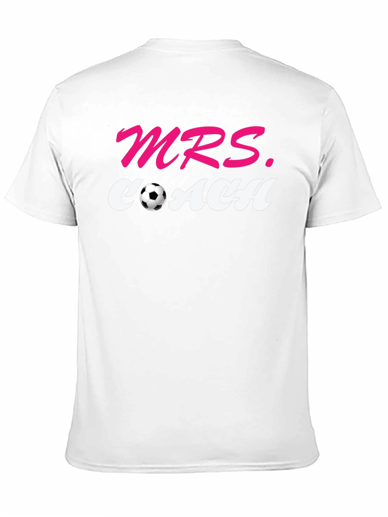 Black Mrs. Coach Soccer T-Shirt - Women's Sports Tee view 11