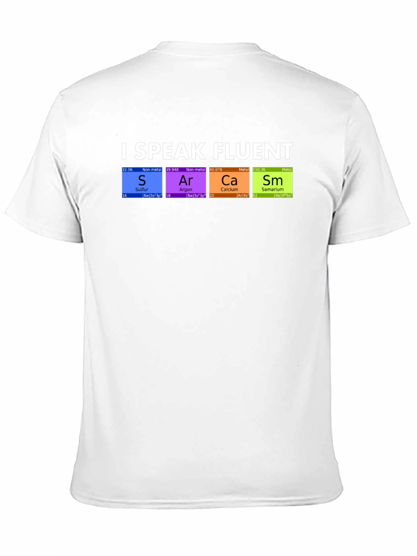 Black I Speak Fluent SArCaSm T-Shirt view 11