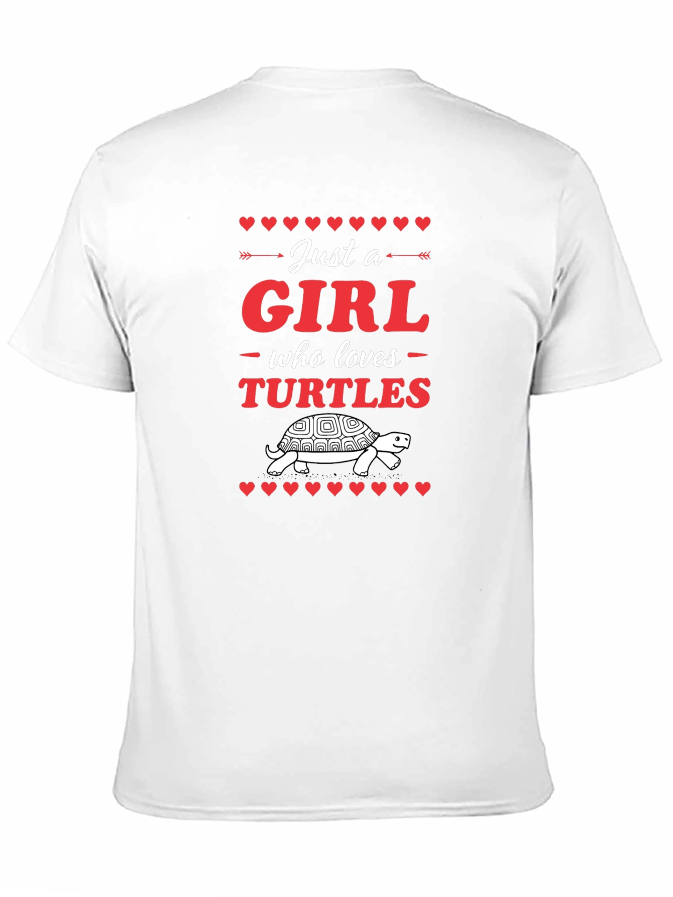 Black Girl Who Loves Turtles Black T-Shirt view 11