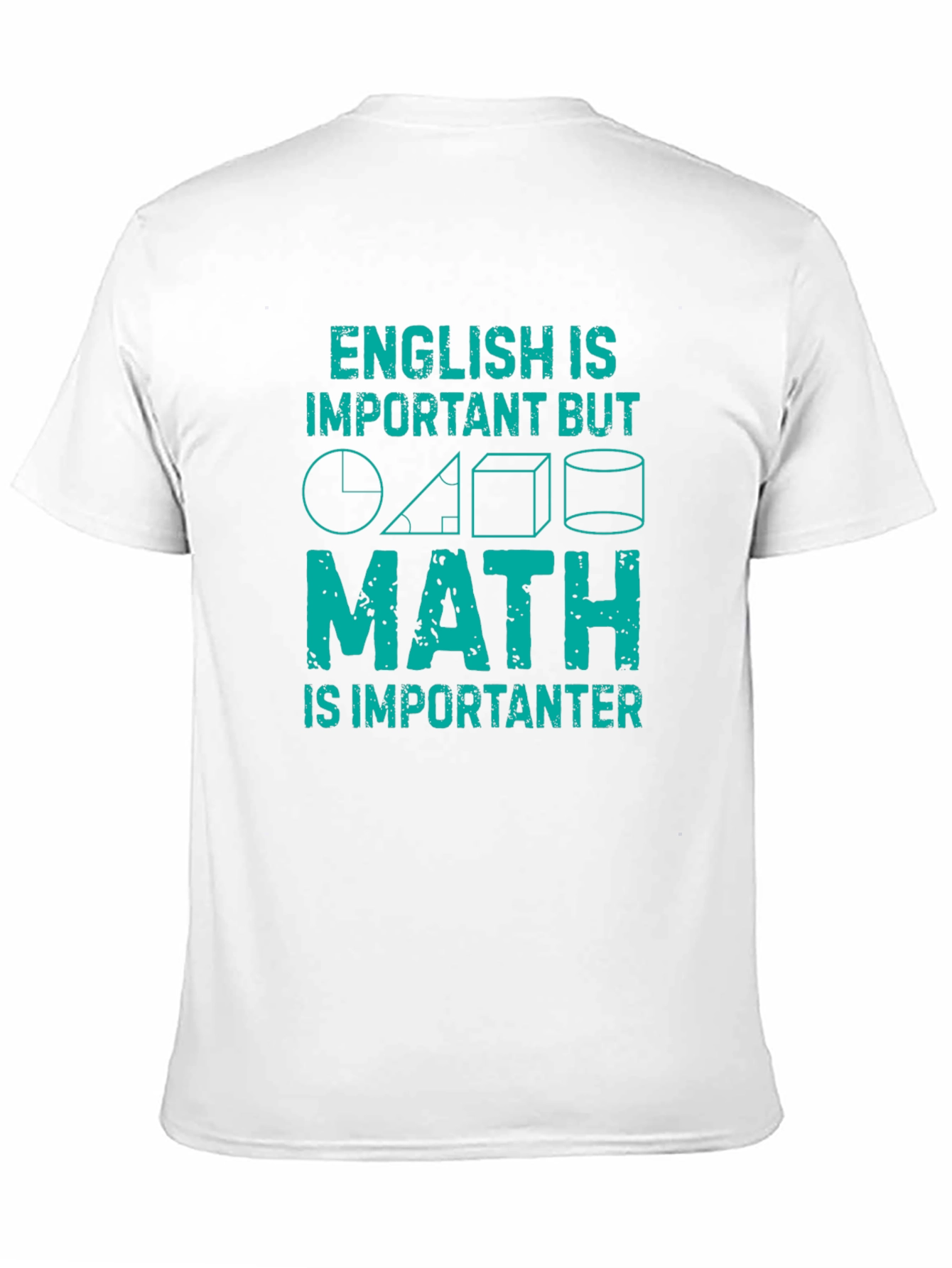 Black Math is Importanter T-Shirt - Funny Math Lover Tee view 11